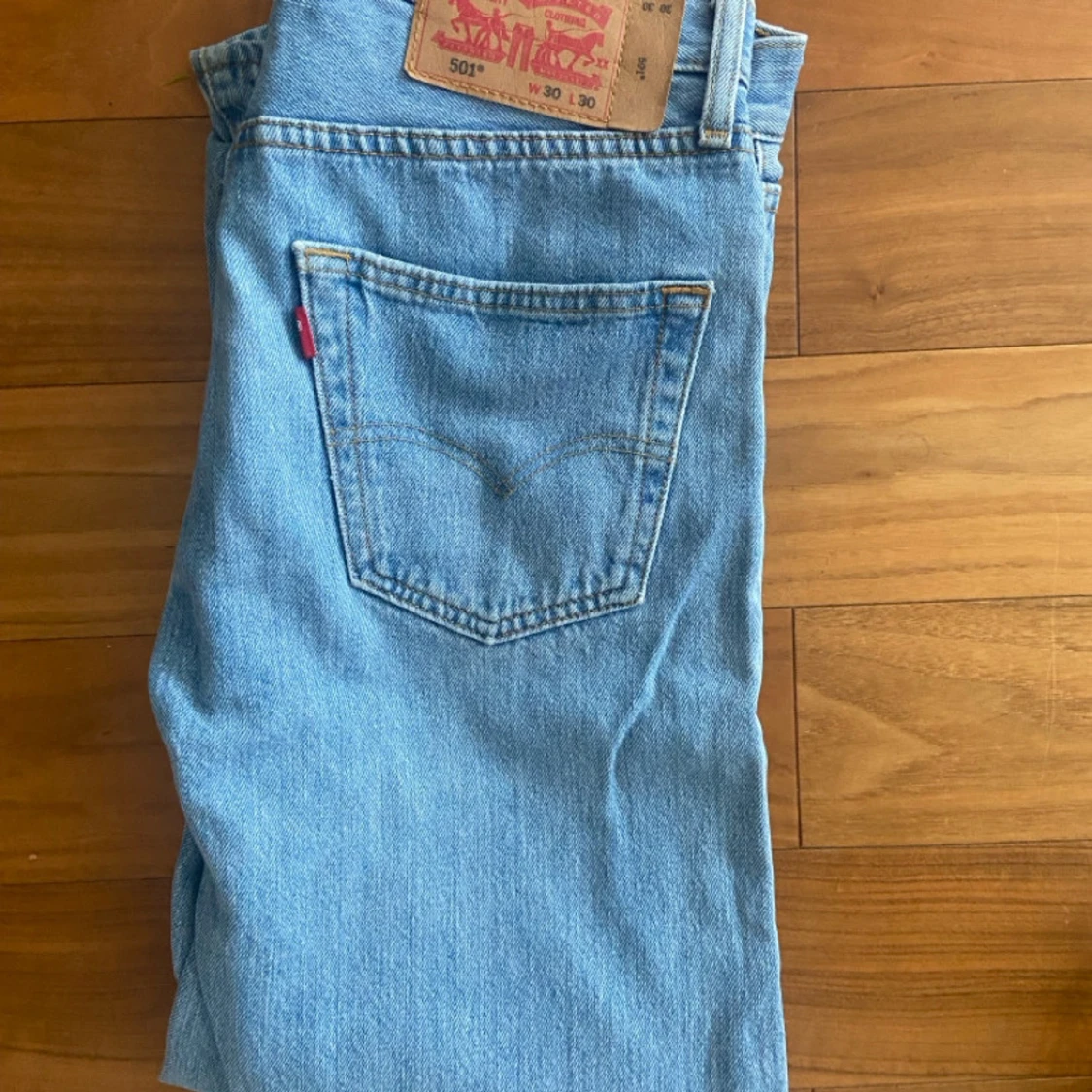 Levi's 501 ljusblå jeans W30 L30