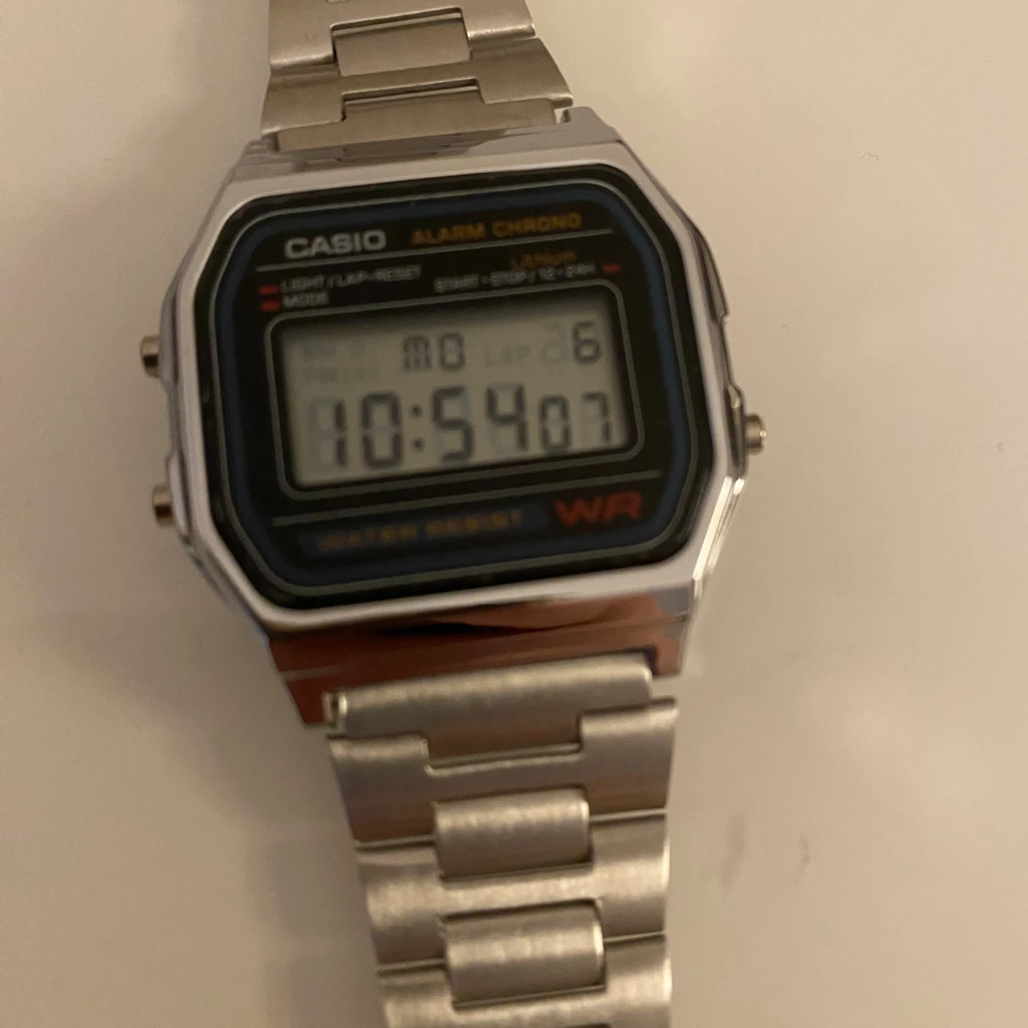 Casio digital klocka i silver - 1