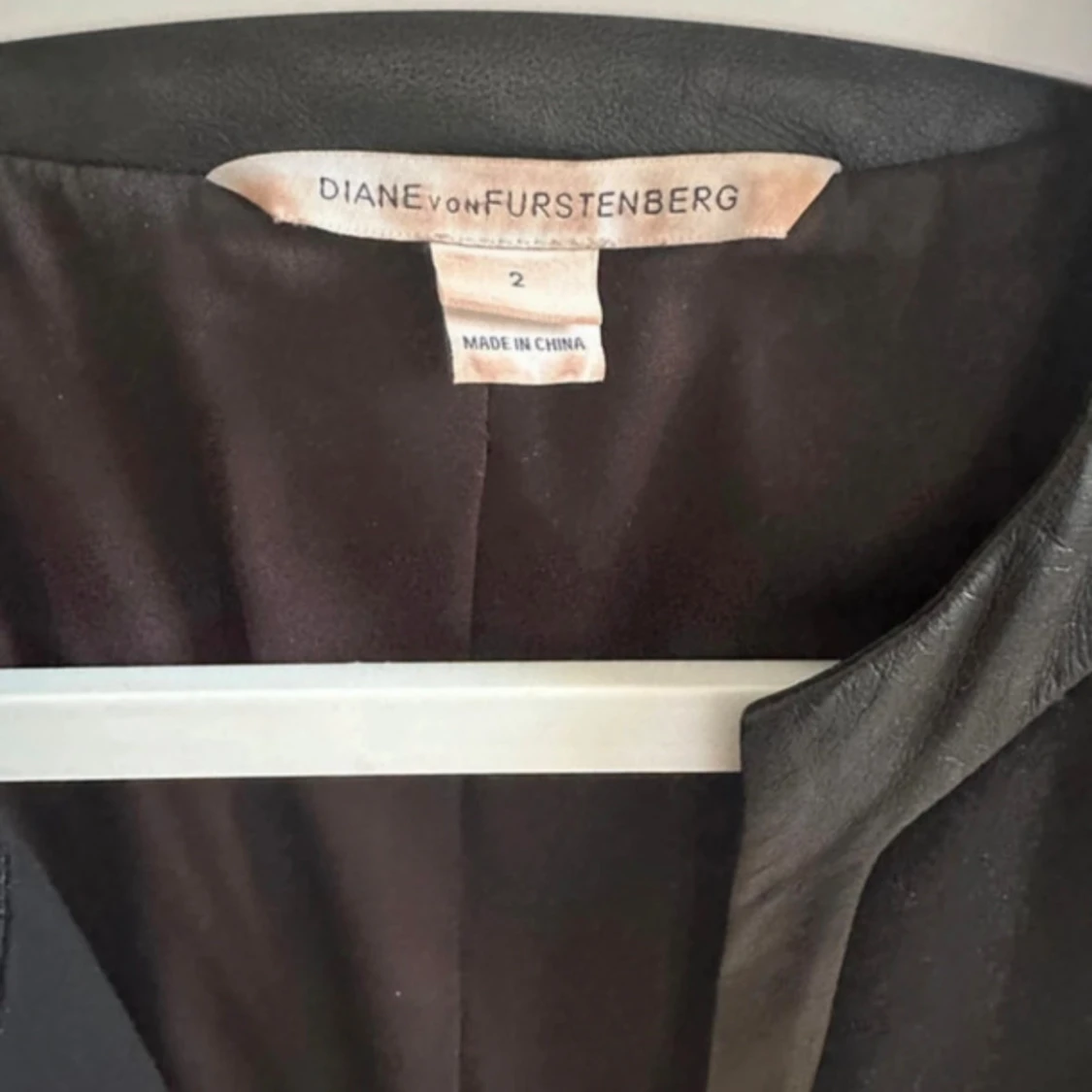 Svart kavaj jacka från Diane von Furstenberg - 1