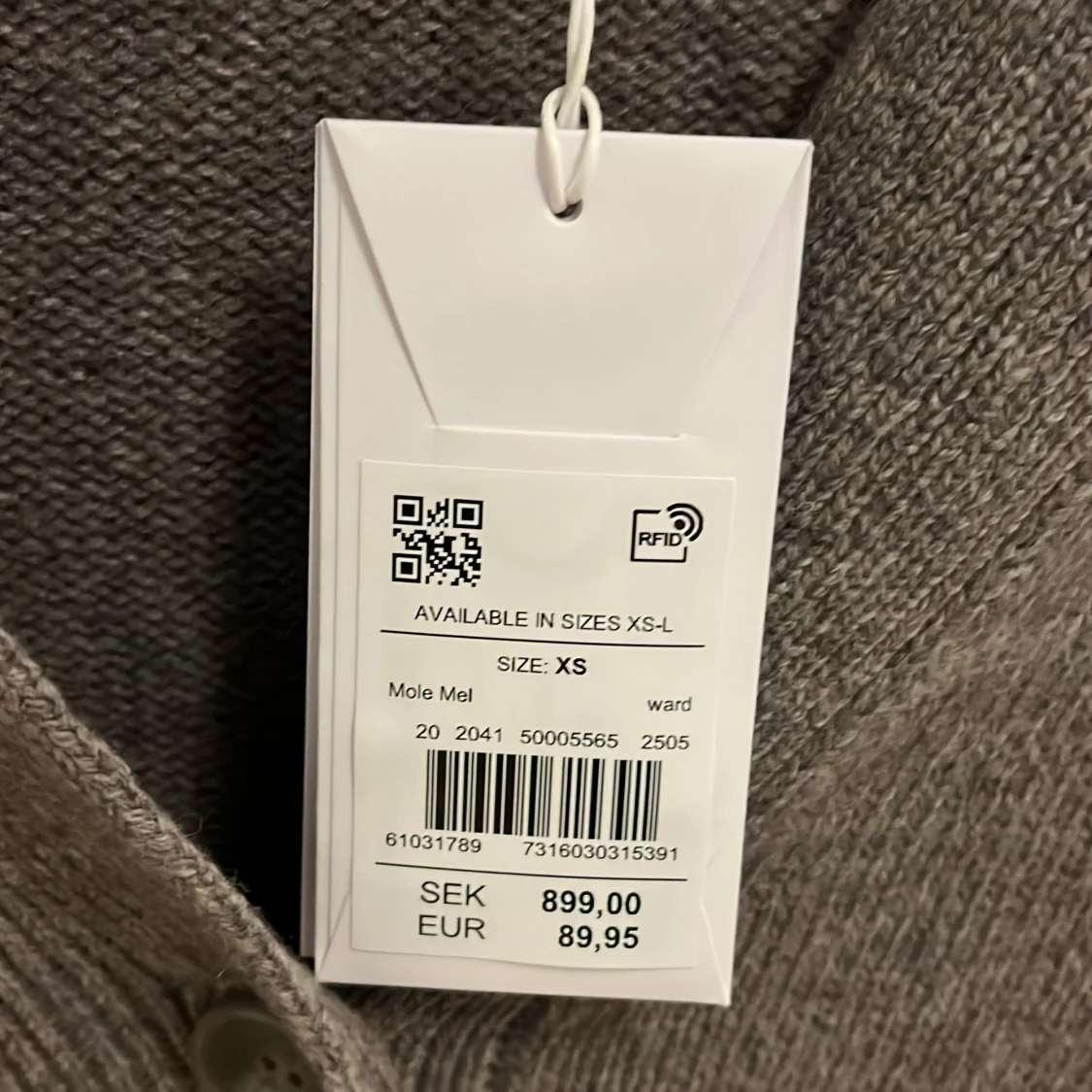 Brun kofta från Wera med fickor - 1