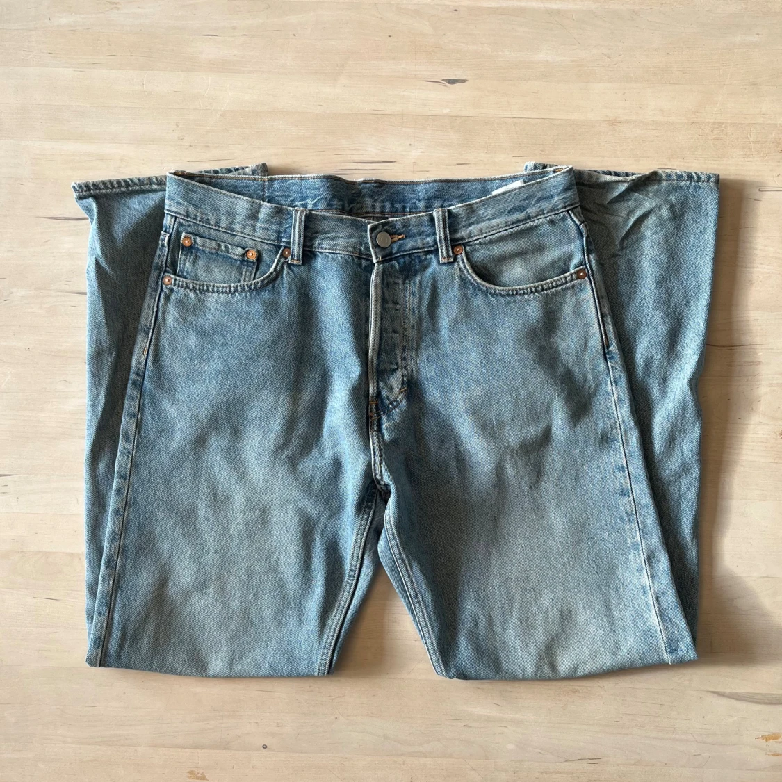 Weekday Space Relaxed Straight Jeans