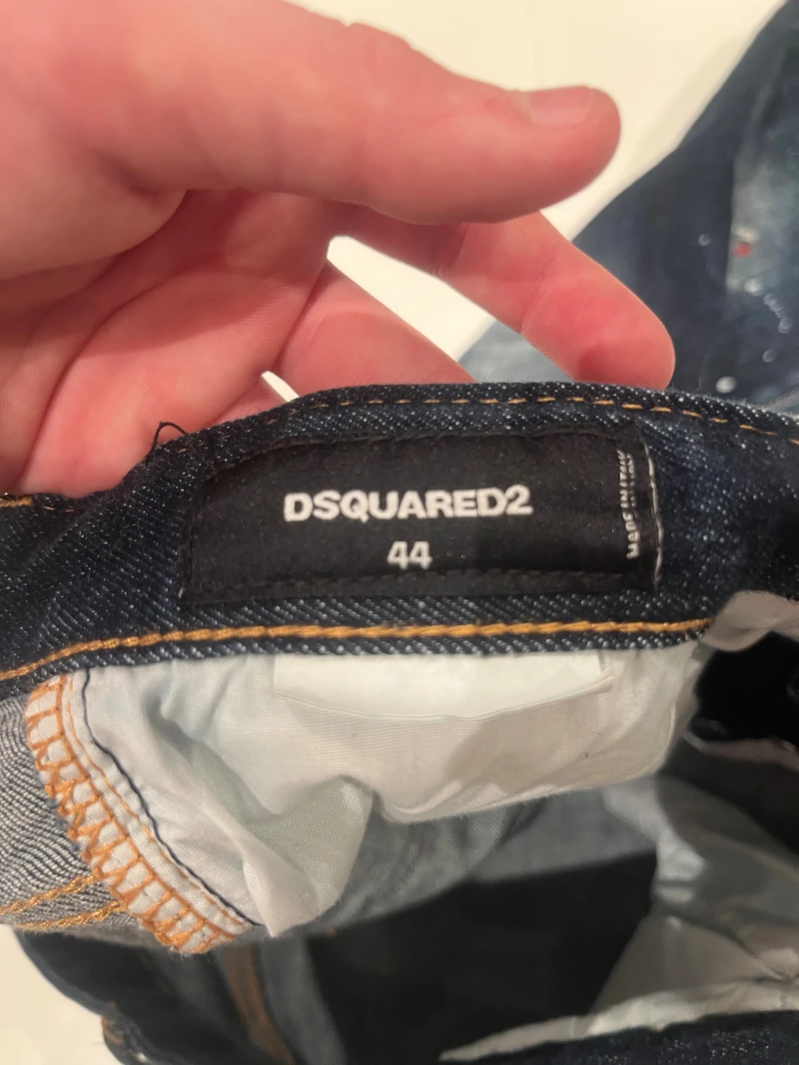 Dsquared2 mörkblå slim jeans - 5