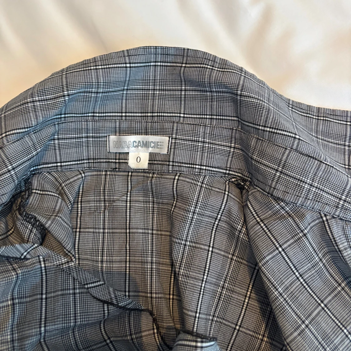 Rutig volangskjorta från NaraCamicie - 1