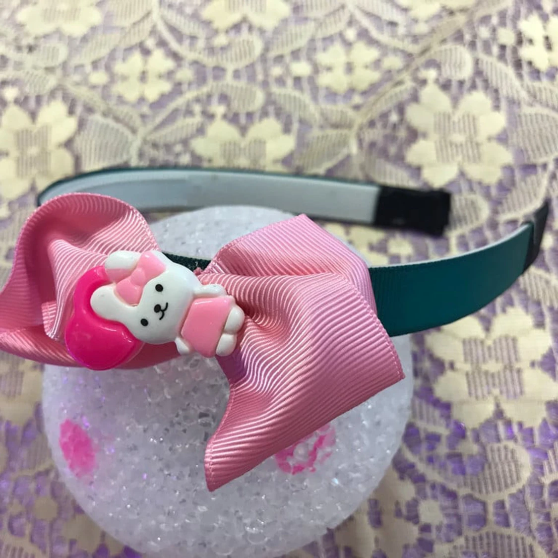 Hello Kitty diadem med rosett  - 2