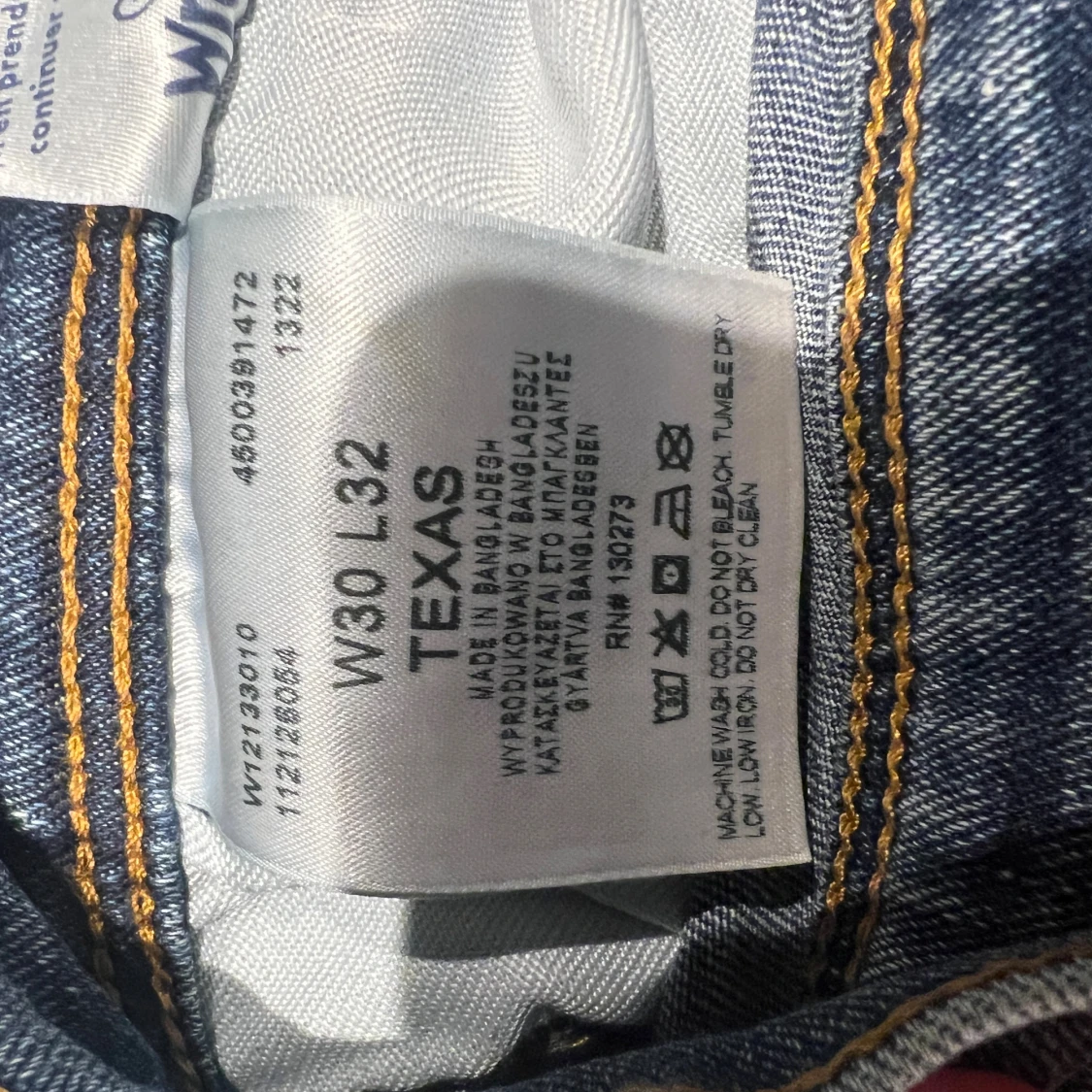 Wrangler Texas jeans blå W30 L32 - 3