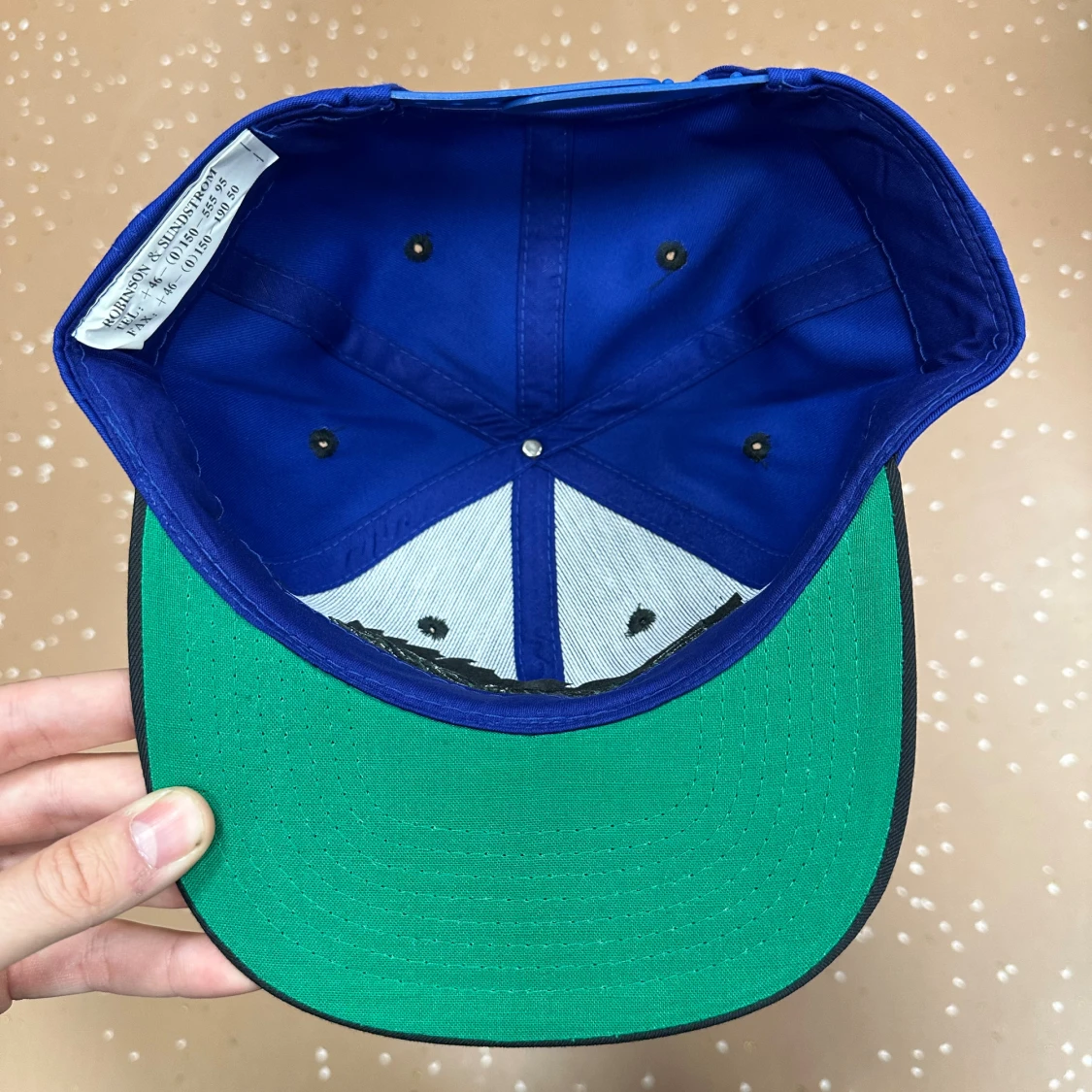 Blå Brewers snapback keps - 4