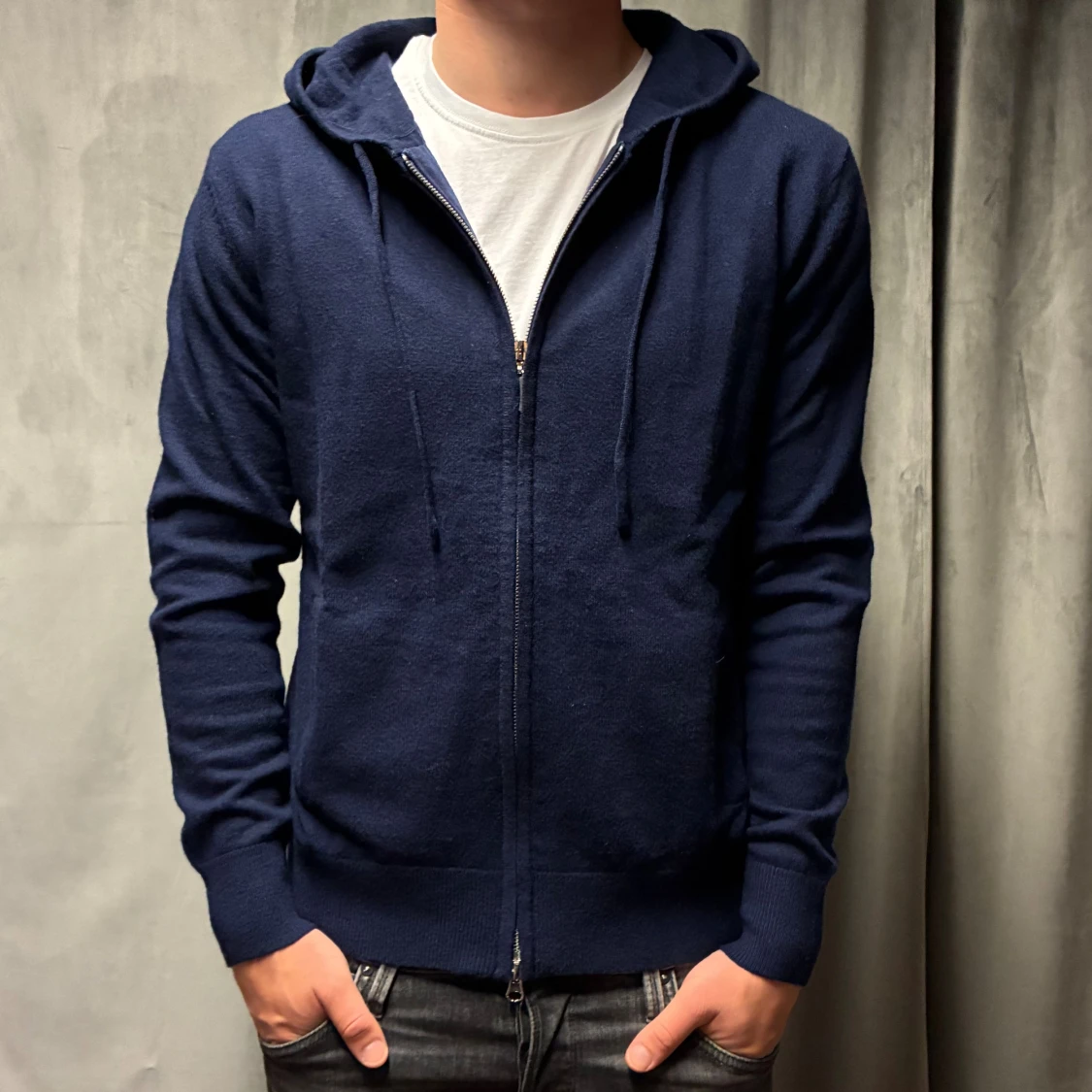 Kashmir/Merino hoodie