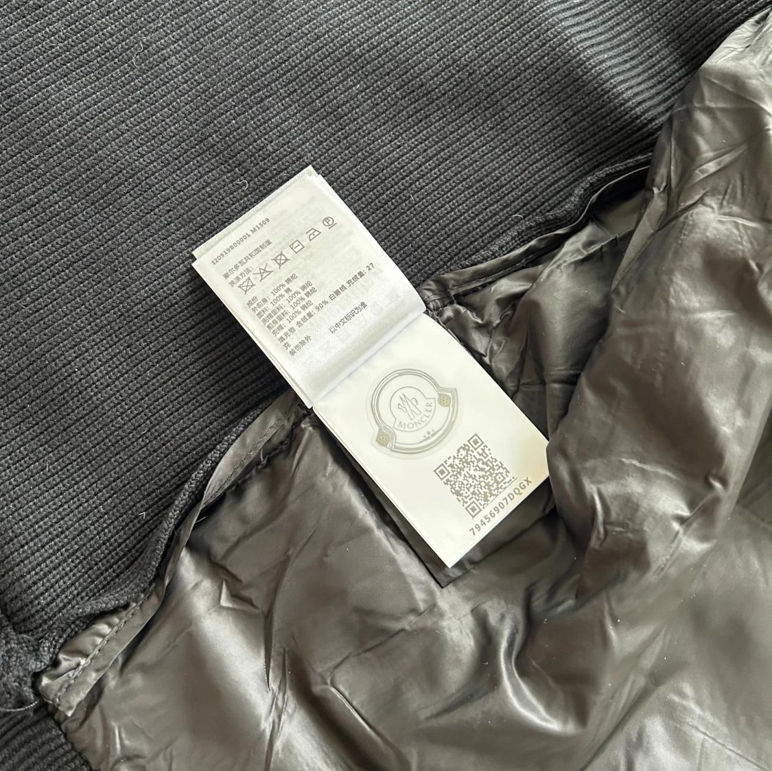 Svart Moncler cardigan  - 3