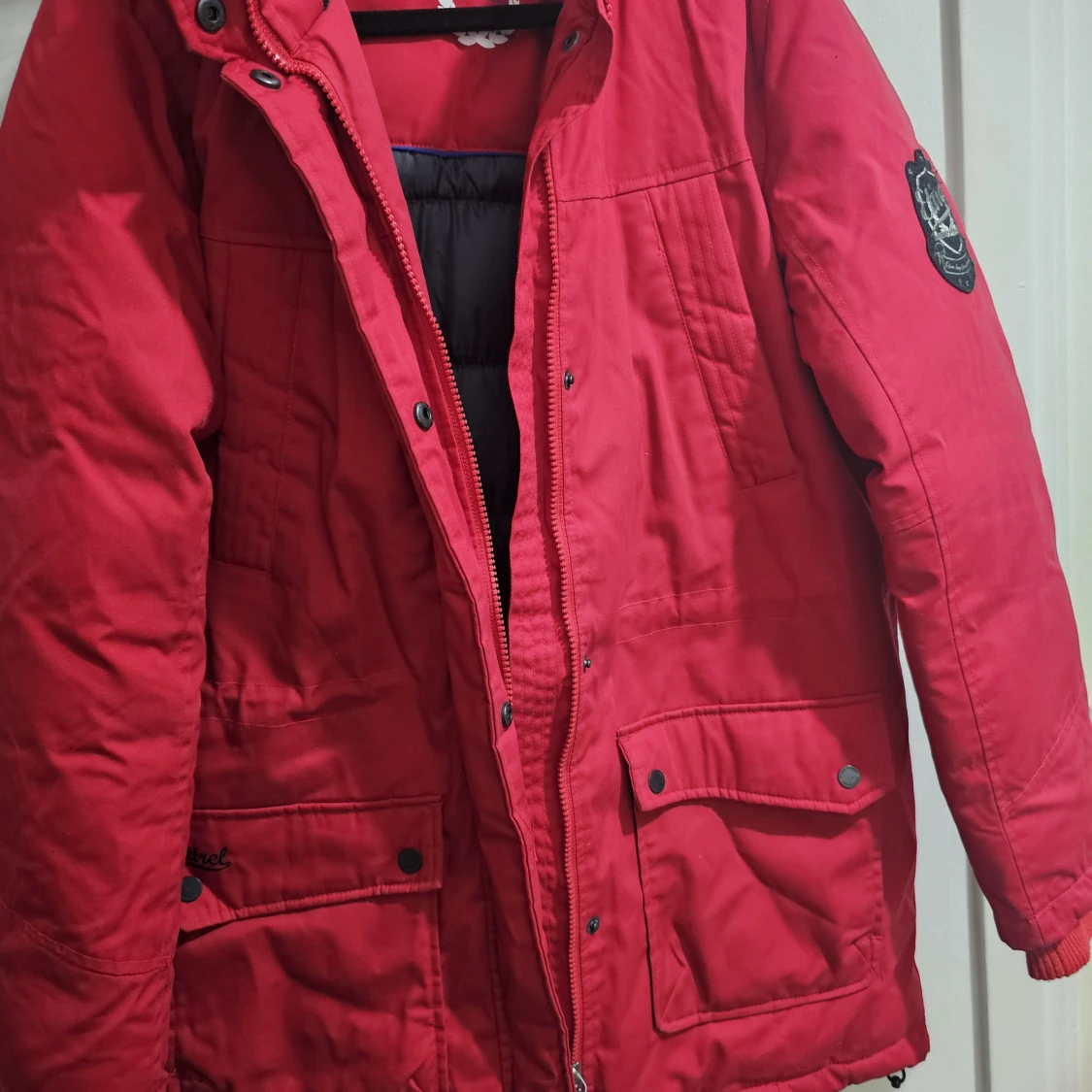 Röd parkajacka från Etirel - 3