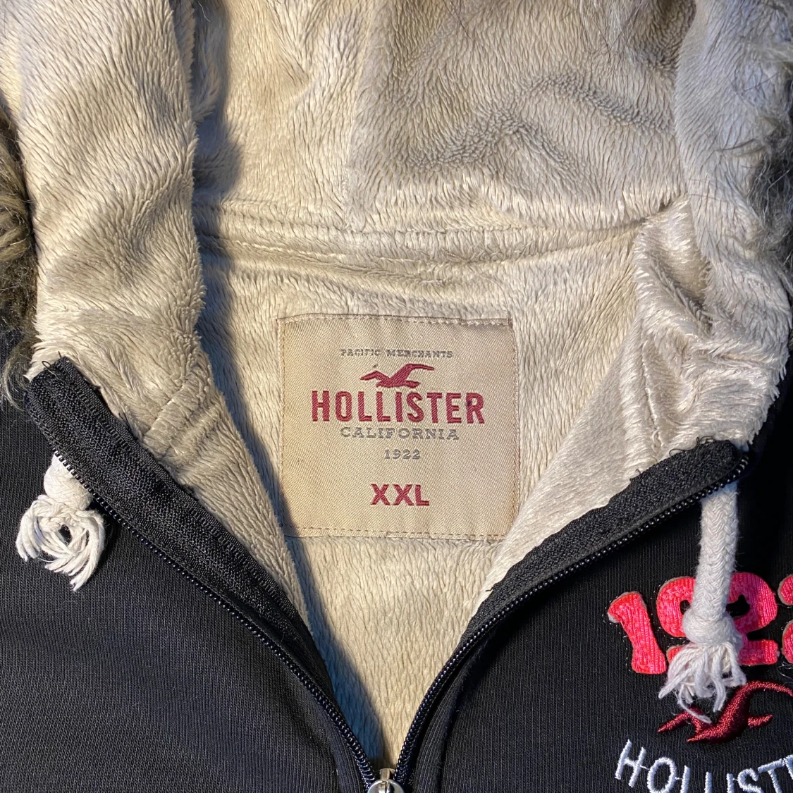 Hollister fur zip up hoodie - 3