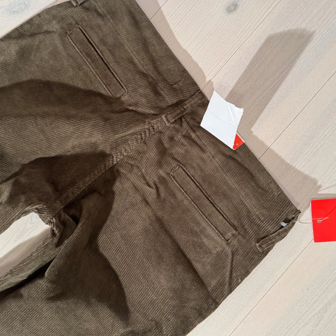 Brun/gröna Manchester Jeans  - 4