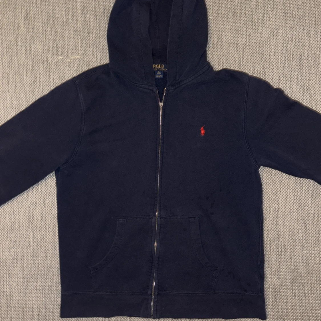 Marinblå hoodie från Polo Ralph Lauren