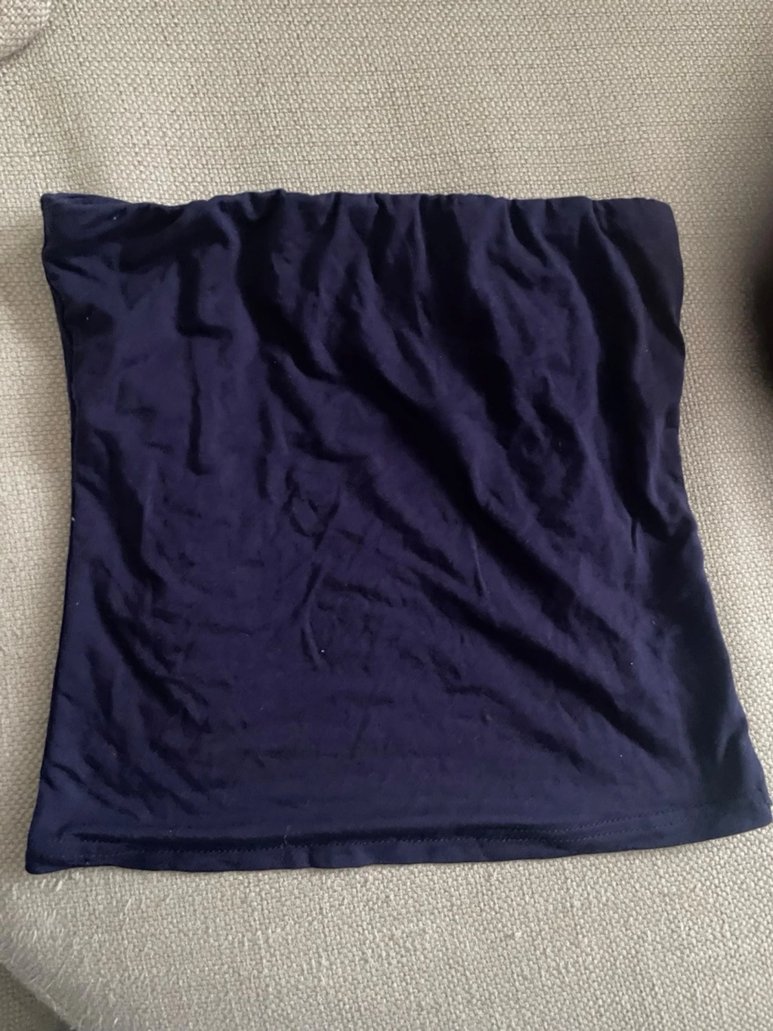 Mörkblå tubtopp XS från Shein