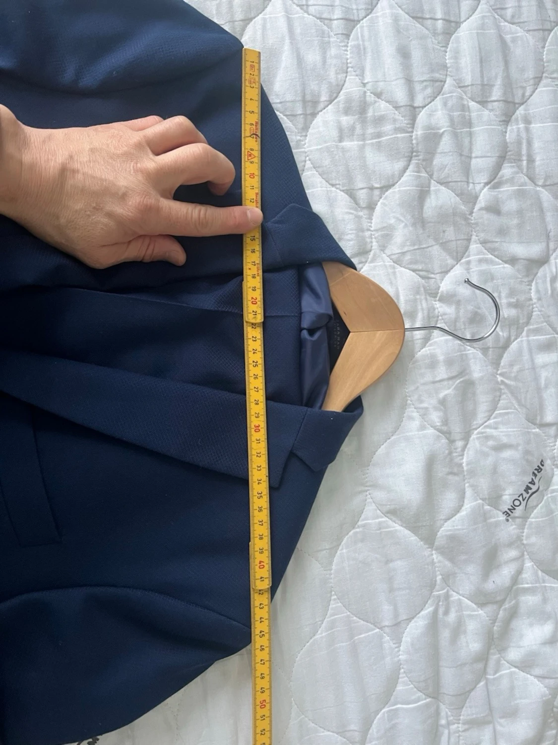 Mörkblå kavaj med klassisk passform - 2