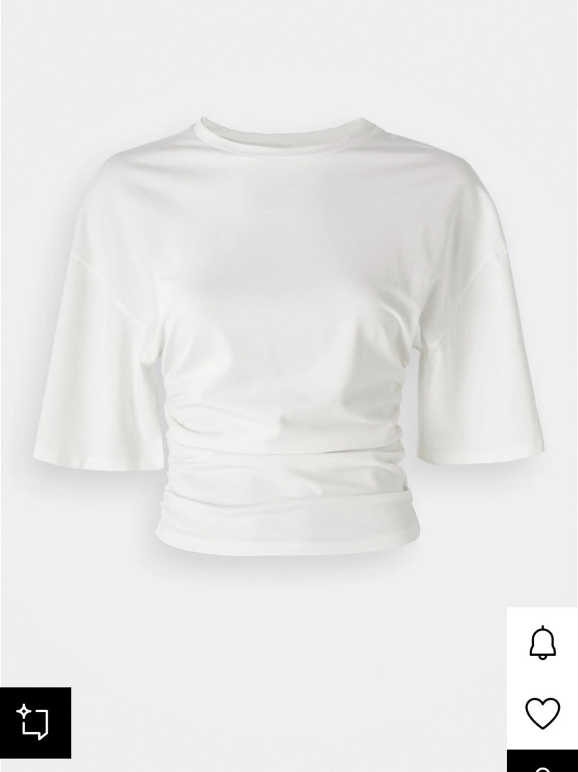 Vit snygg tröja från Gina