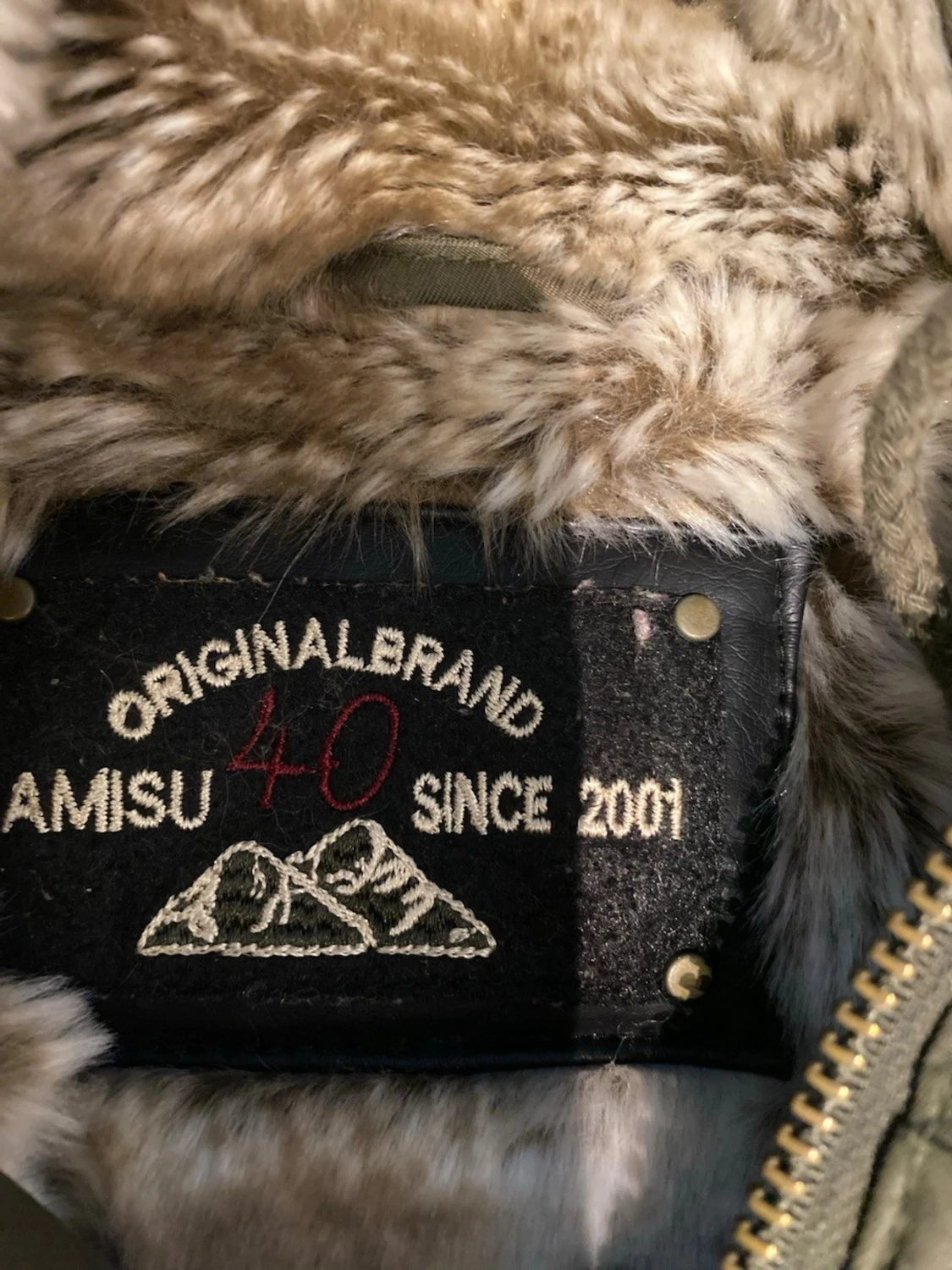 Jacka khaki strl 40-42 som ny - 3