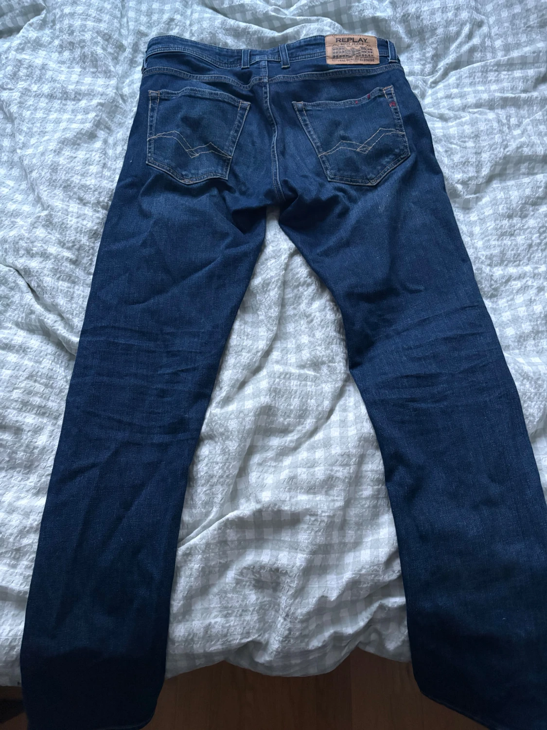 Replay Grover jeans straight fit blå - 2