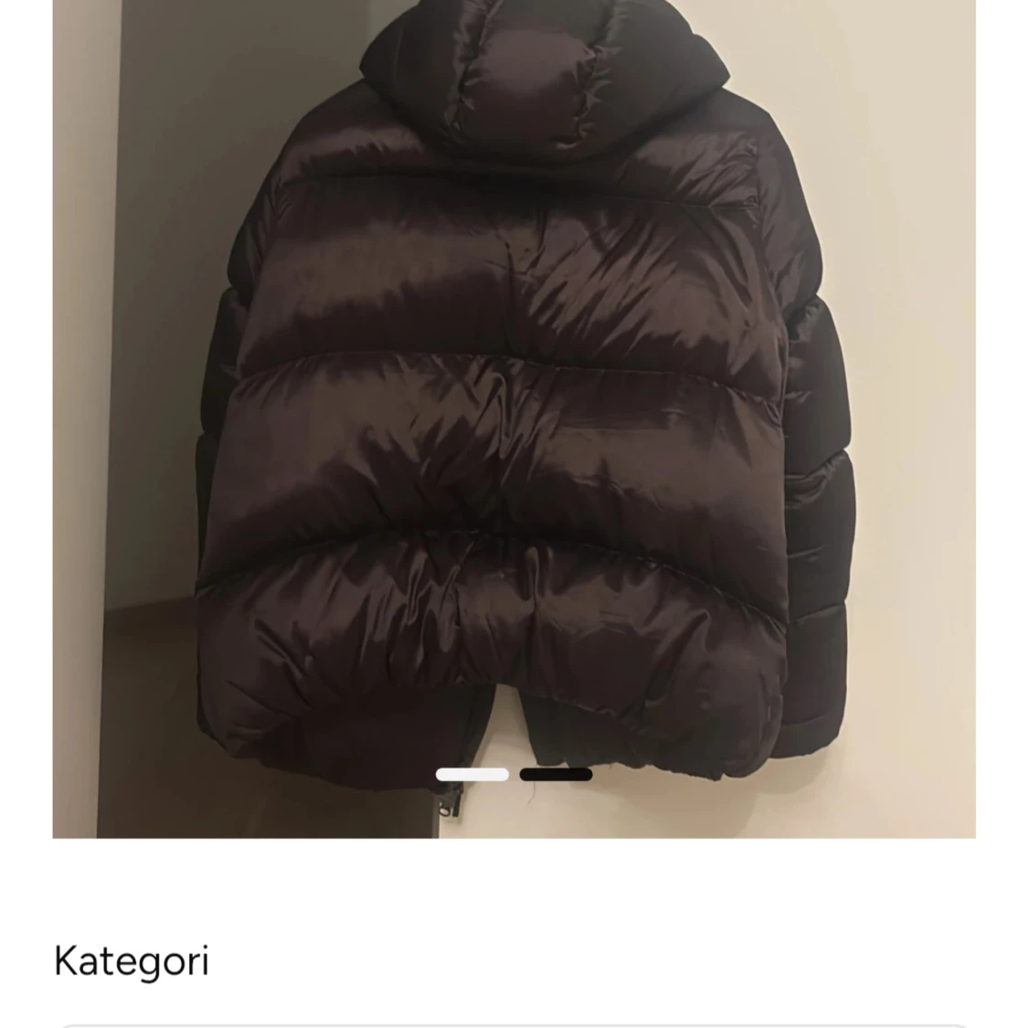 Brun pufferjacka från Monel - 2