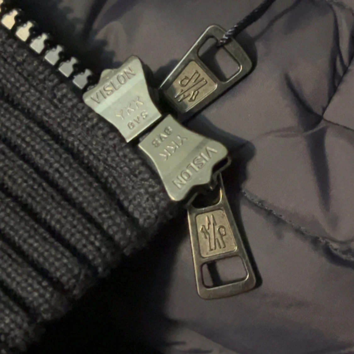 Mörkblå cardigan från Moncler - 4