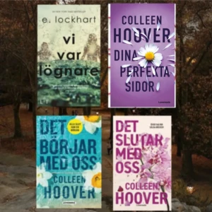 Bästsäljande böcker  - 1 för 30kr, alla för 75kr