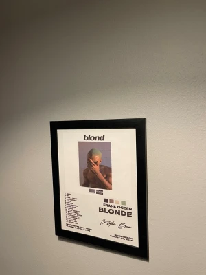 Frank Ocean - Blonde - Frank Ocean - Blonde. Storlek 20x25 cm
