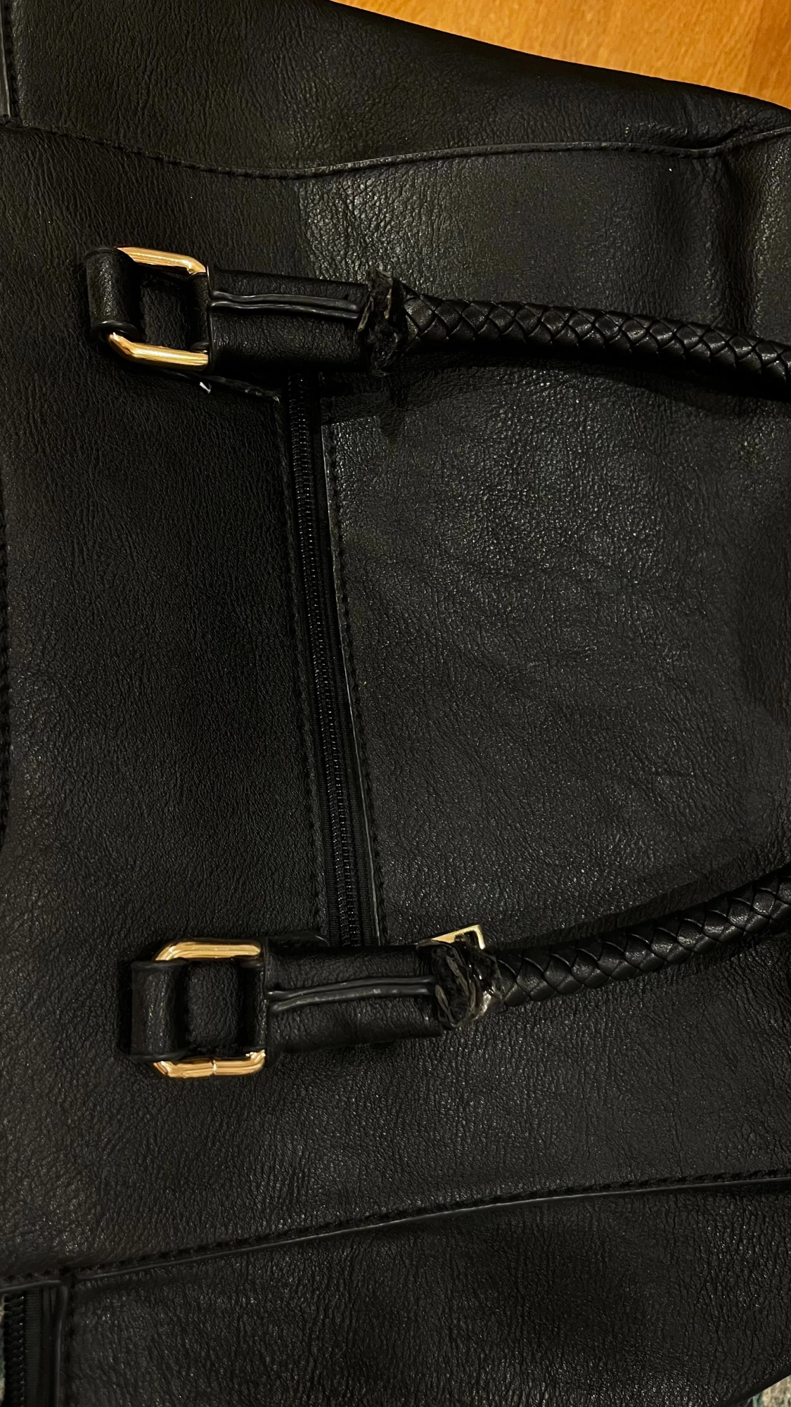 Svart Michael Kors axelväska i skinn - 2