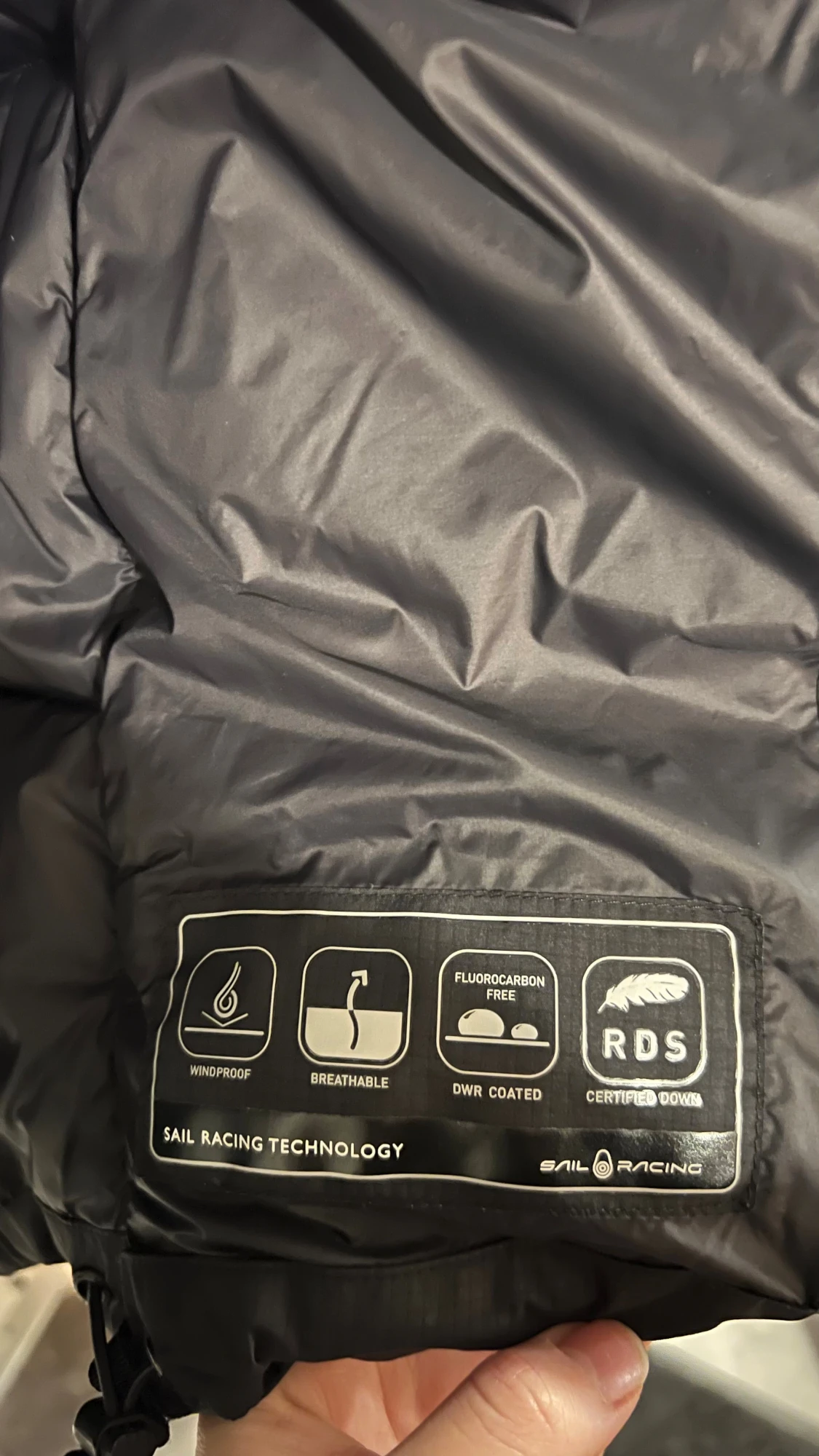 Svart Sail Racing dunjacka S - 4