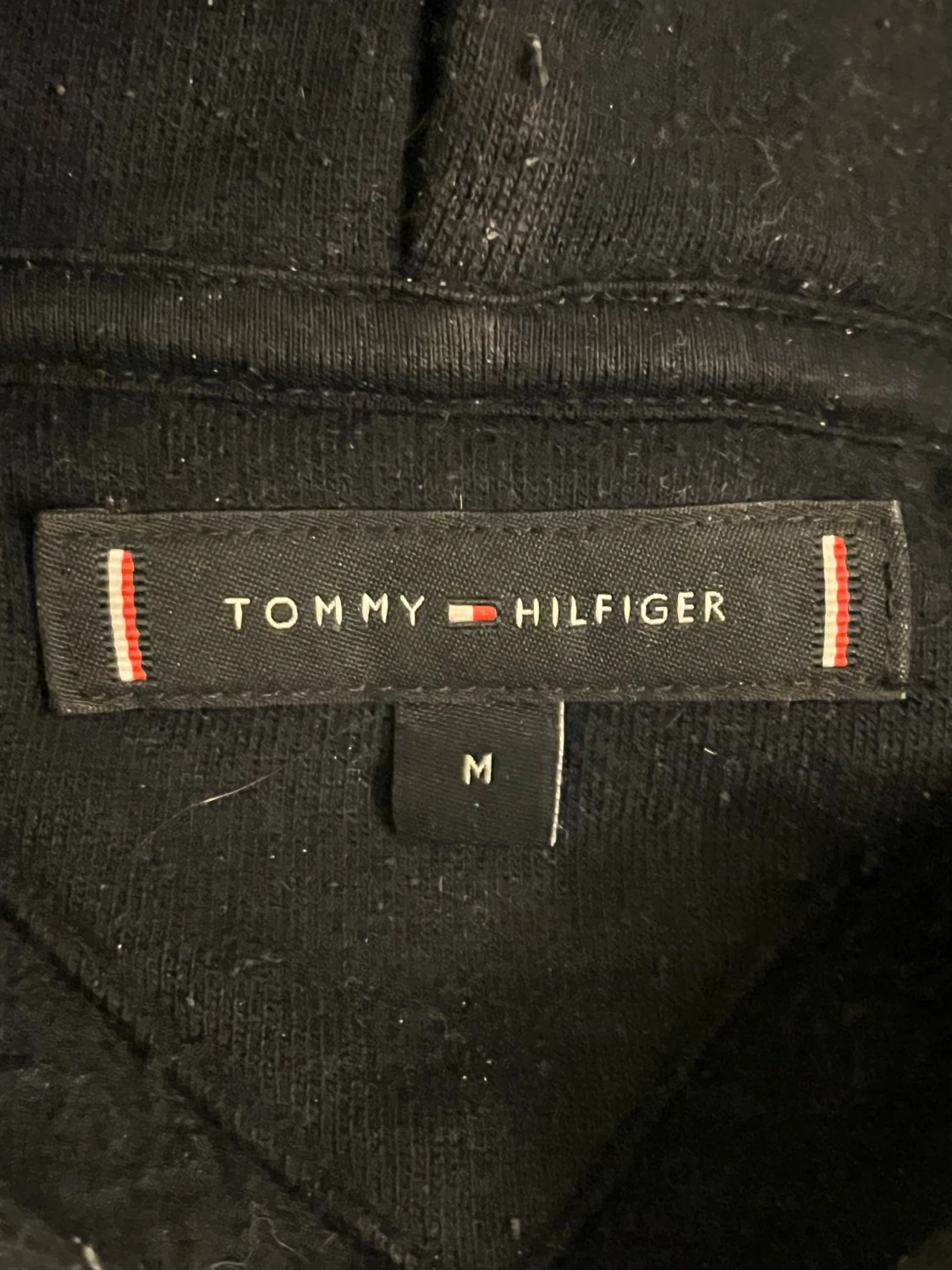 Svart hoodie Tommy Hilfiger M - 2