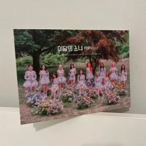 LOONA - Flip That album (C version)  - 🌷 Jag har aldrig använt detta album - Mycket bra kvalite  💐 Någon inclusion - kanske även poster  🪷 En gowon sida gick konstigt nog av medan jag tog dessa bilder, men kan lätt limmas tillbaka och bli normal igen!  #loona #flipthat #loossemble #artms #album #kpop #kpopalbum #kpopwts #wts #pc #photocard