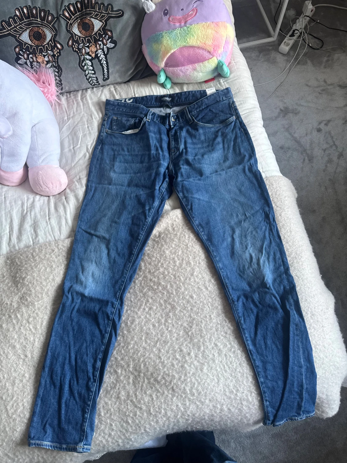 Blå Dondup jeans