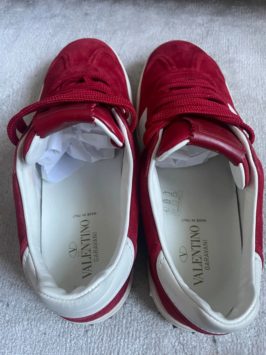 Valentino Garavani röda sneakers - 6