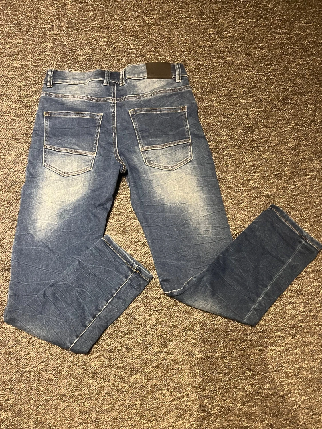 Blå jeansbyxor  - 3