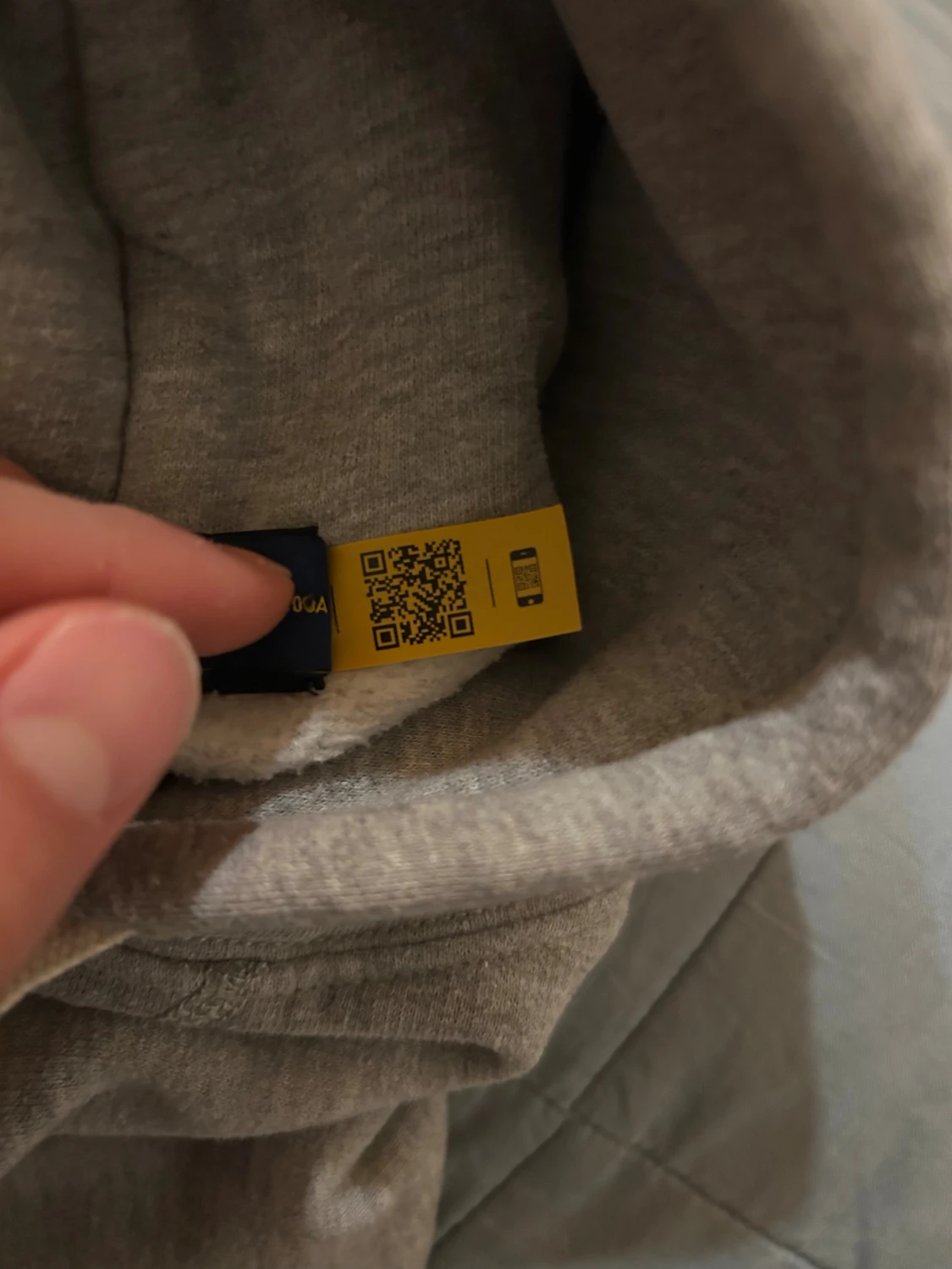 Grå hoodie från Polo Ralph Lauren - 4