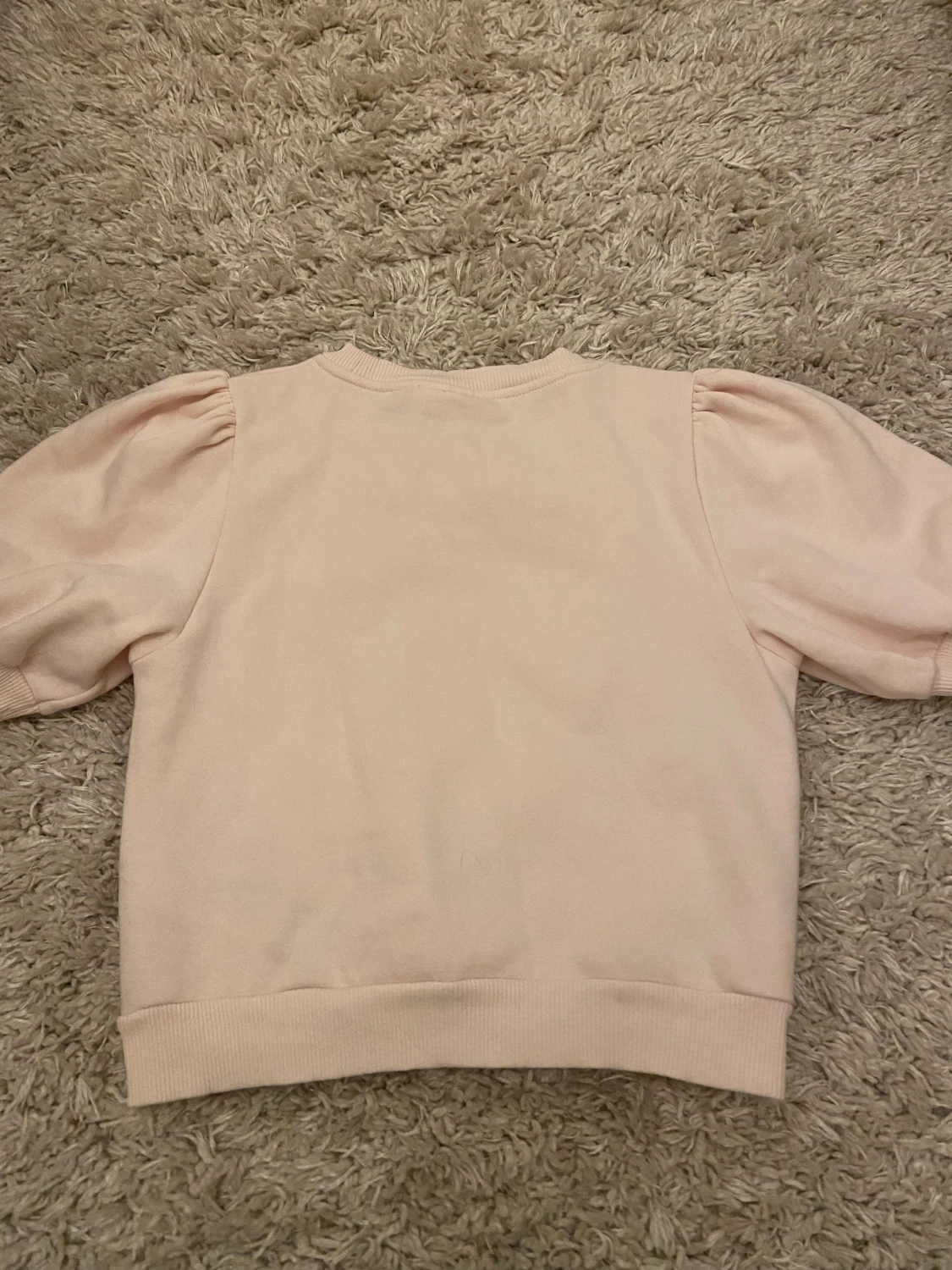 Ljusrosa puffärm tröja Gina Tricot - 1