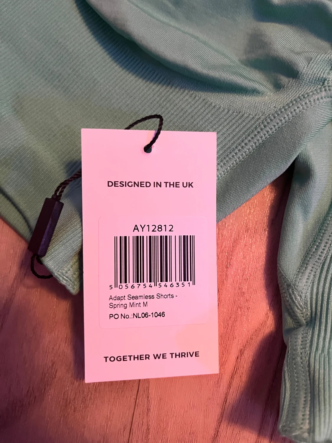 Mintgröna seamless shorts från AYBL - 3