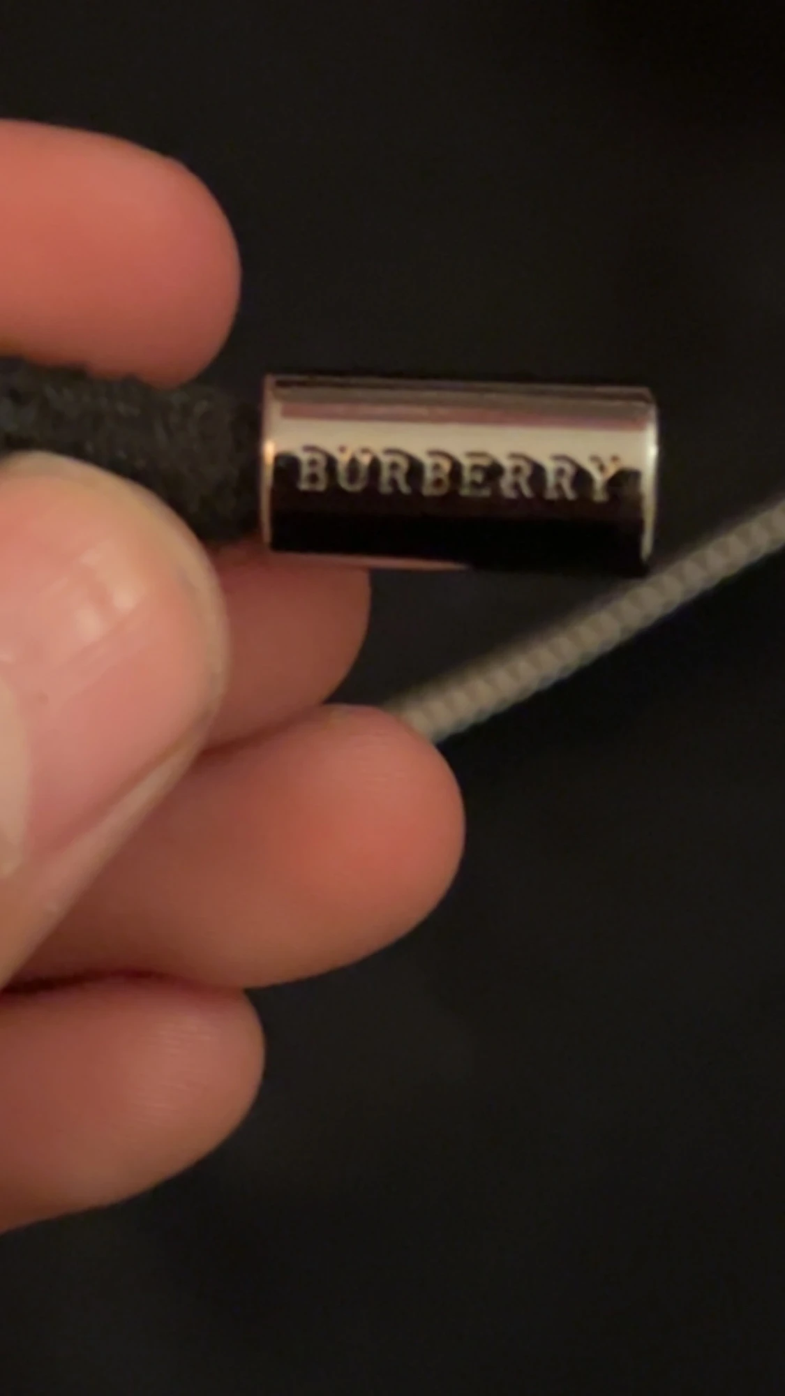 Svart Burberry hoodie med dragkedja - 6