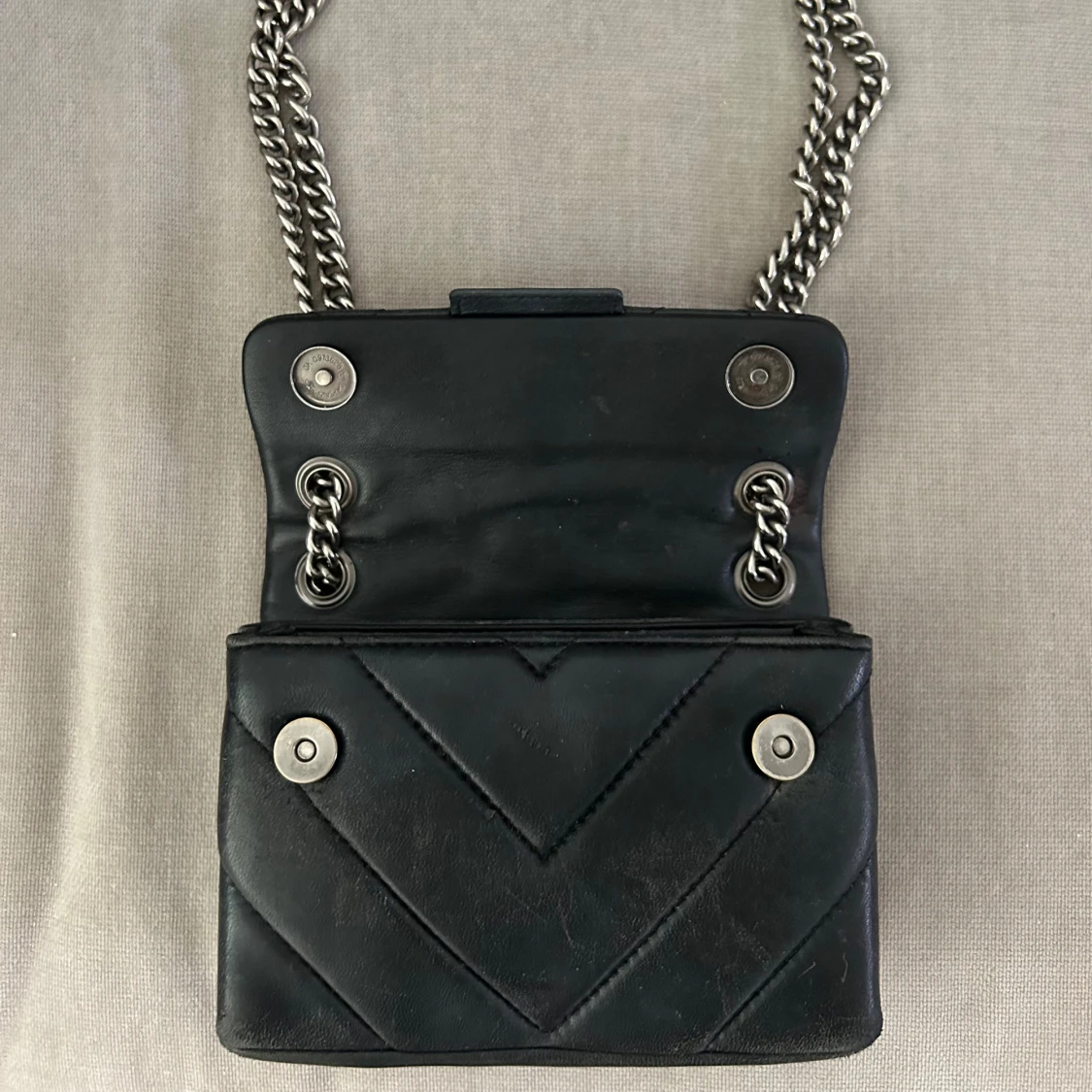 Svart quiltad axelväska Kurt Geiger - 2