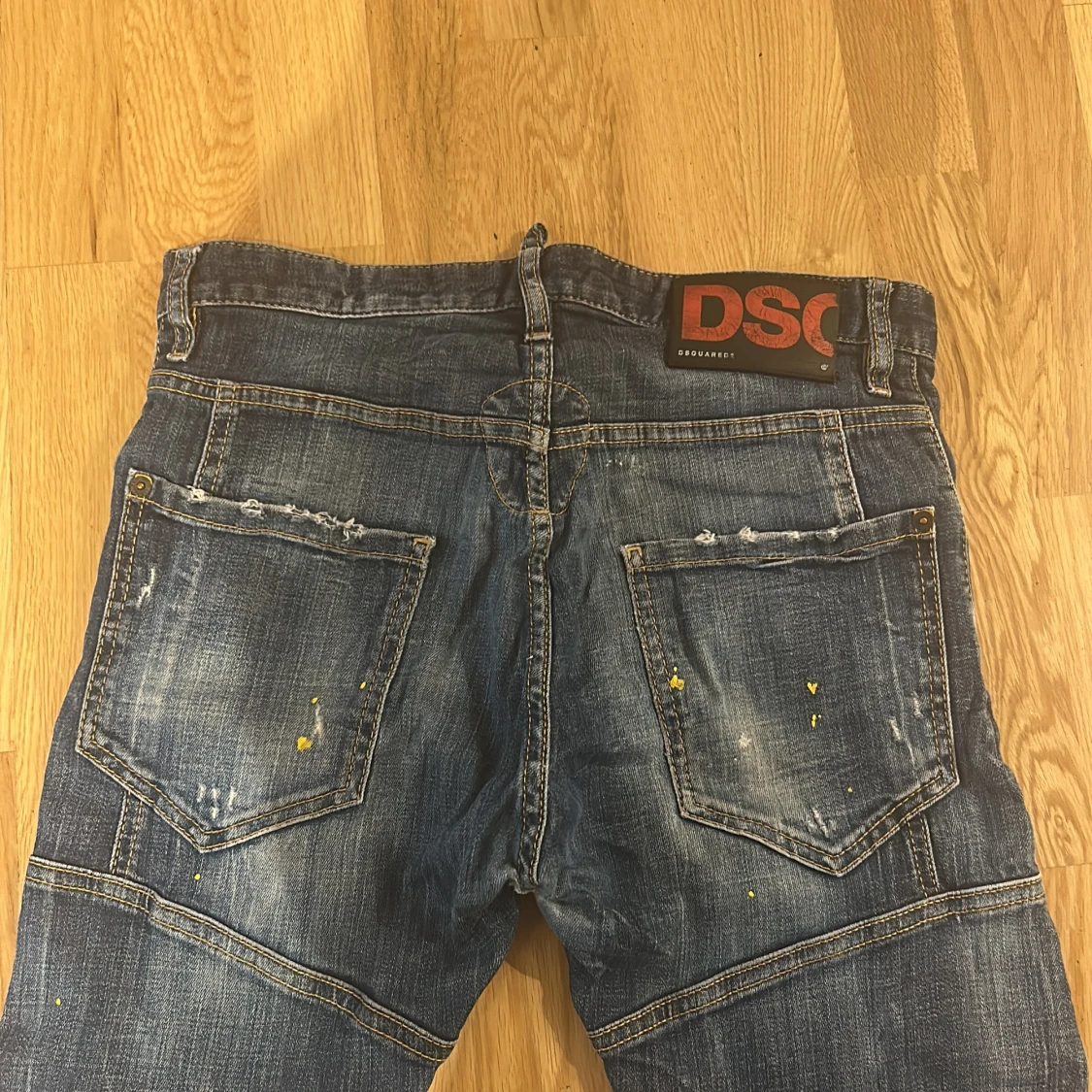 Dsquared2 blåa jeans - 2