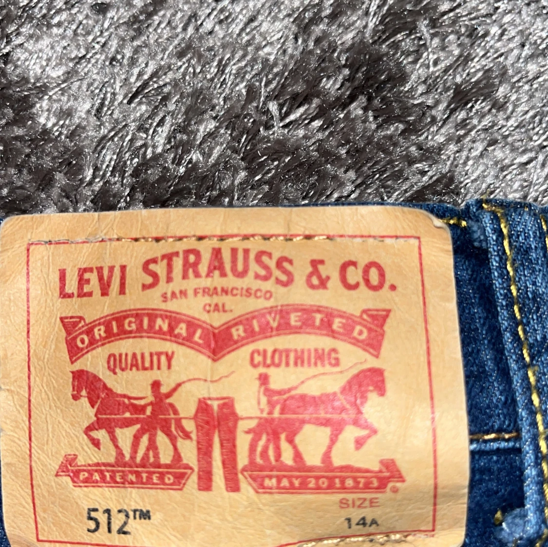 Levi's 512 Slim Taper jeans blå - 3