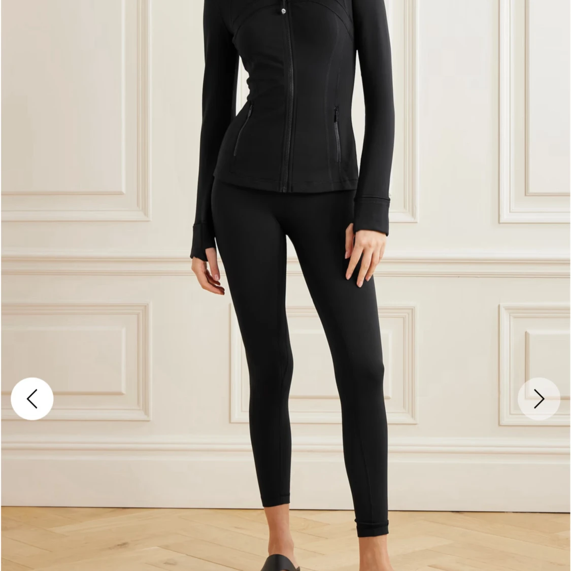 Svart träningsjacka från Lululemon - 1