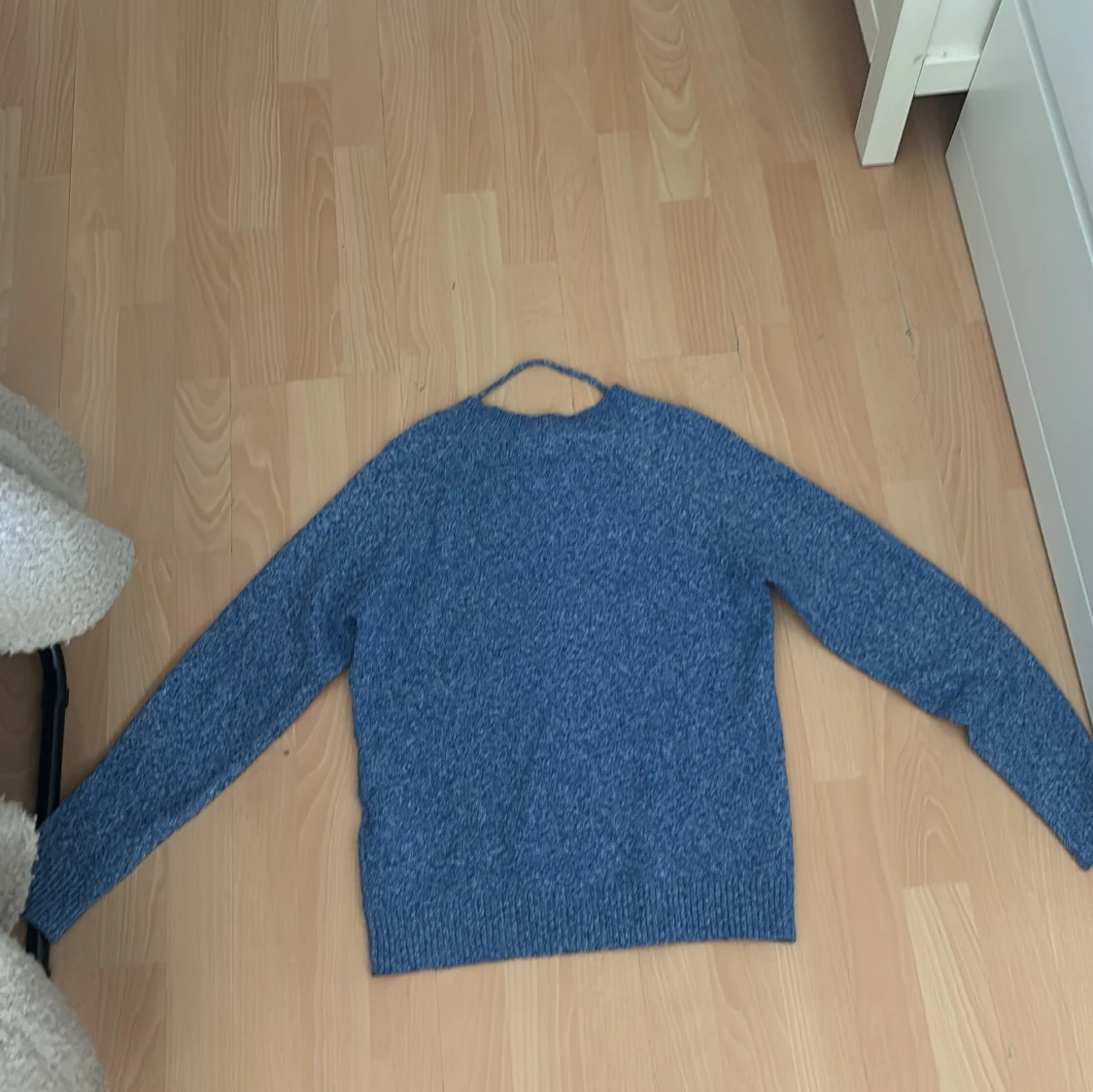 Blå stickad tröja från Vero Moda XS - 1