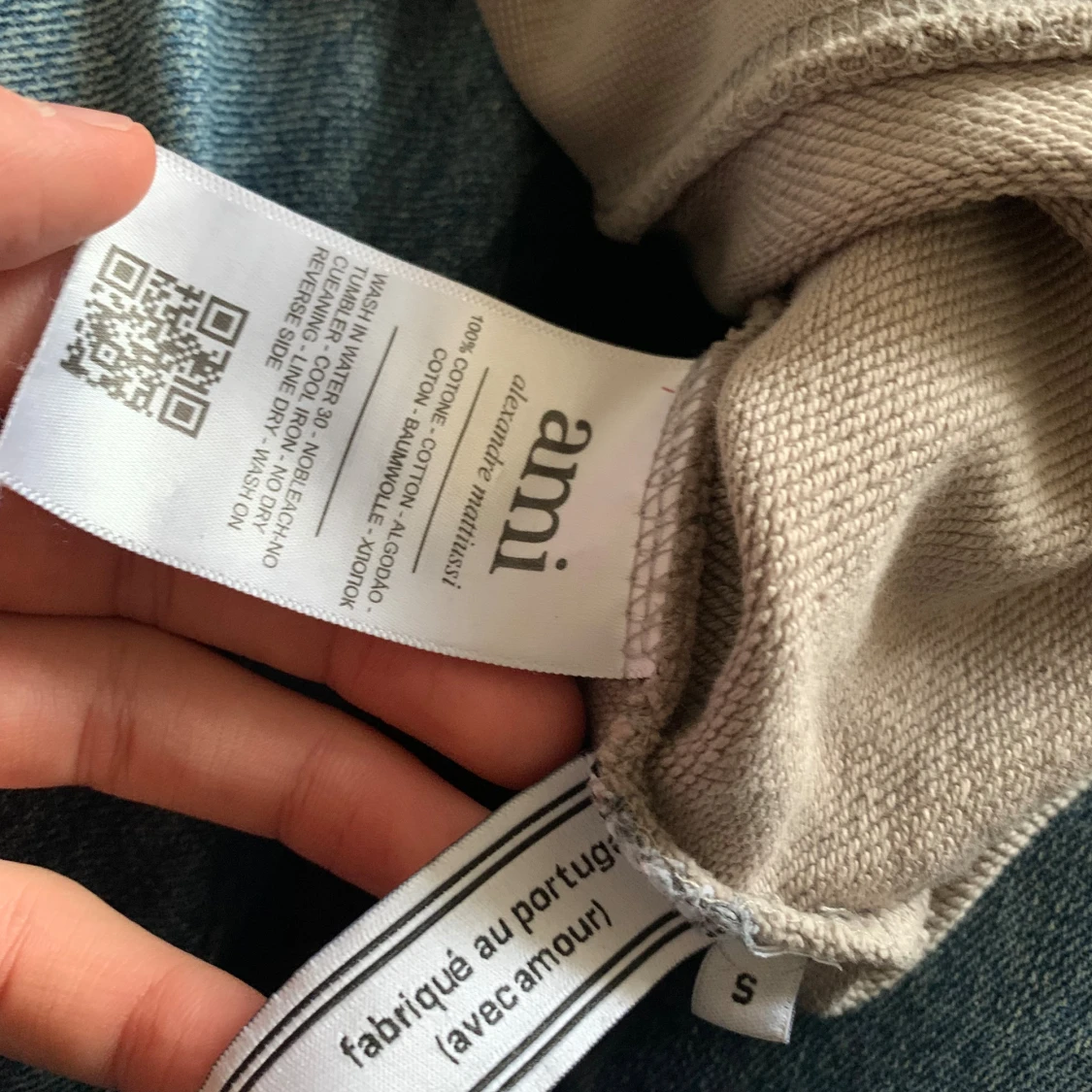 Beige sweatshirt från Ami Paris - 3