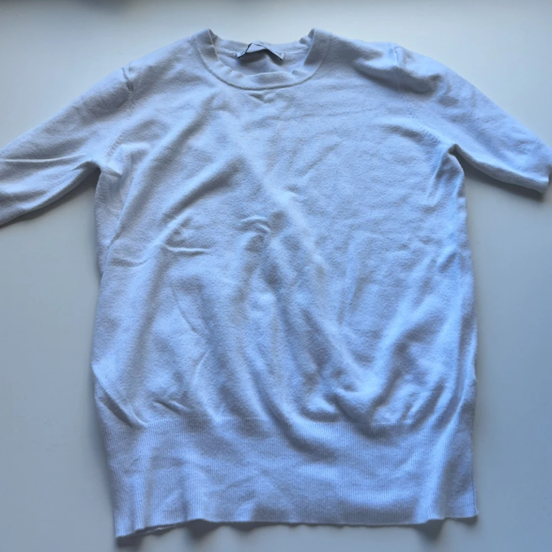 Vit kortärmad tröja från Zara - 1