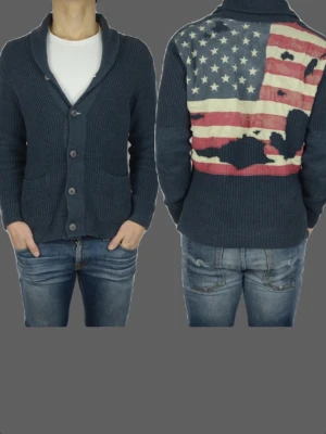 Ralph lauren hoodie  - Rare vintage denim and supply Ralph lauren hoodie i mycket bra skick. Modellen är 185cm och storleken är M. Nypris på denna är 3000kr