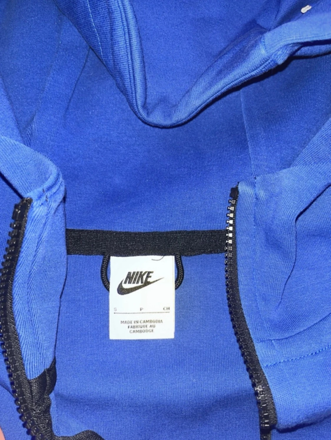 blå nike tech set - 1