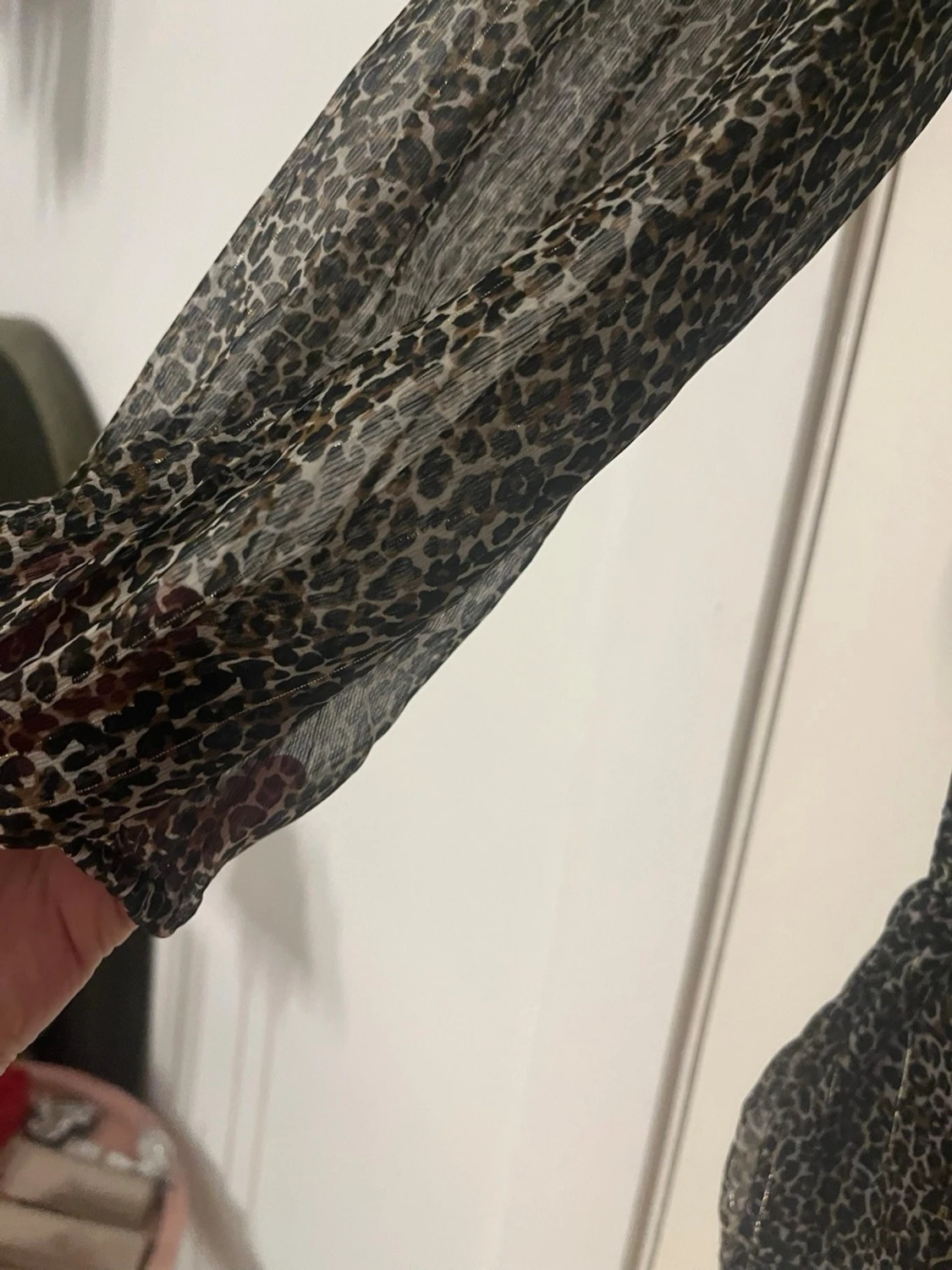 Leopardmönstrad klänning❤️ - 1