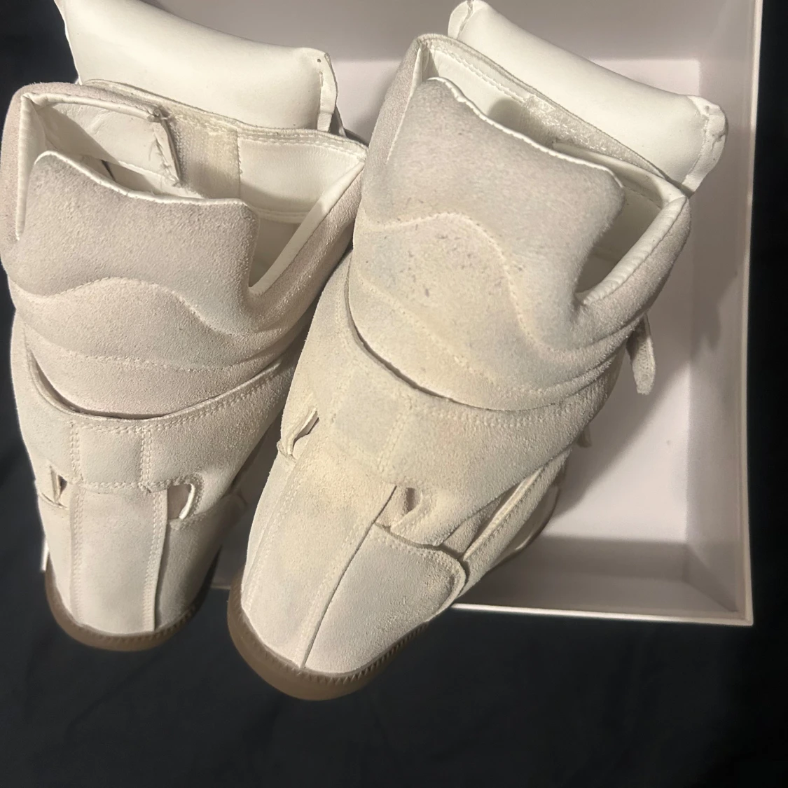 Vinter Klack Vit Creme 38 Size EU oanvända 😊;) high heel klackar 39 37 - 2