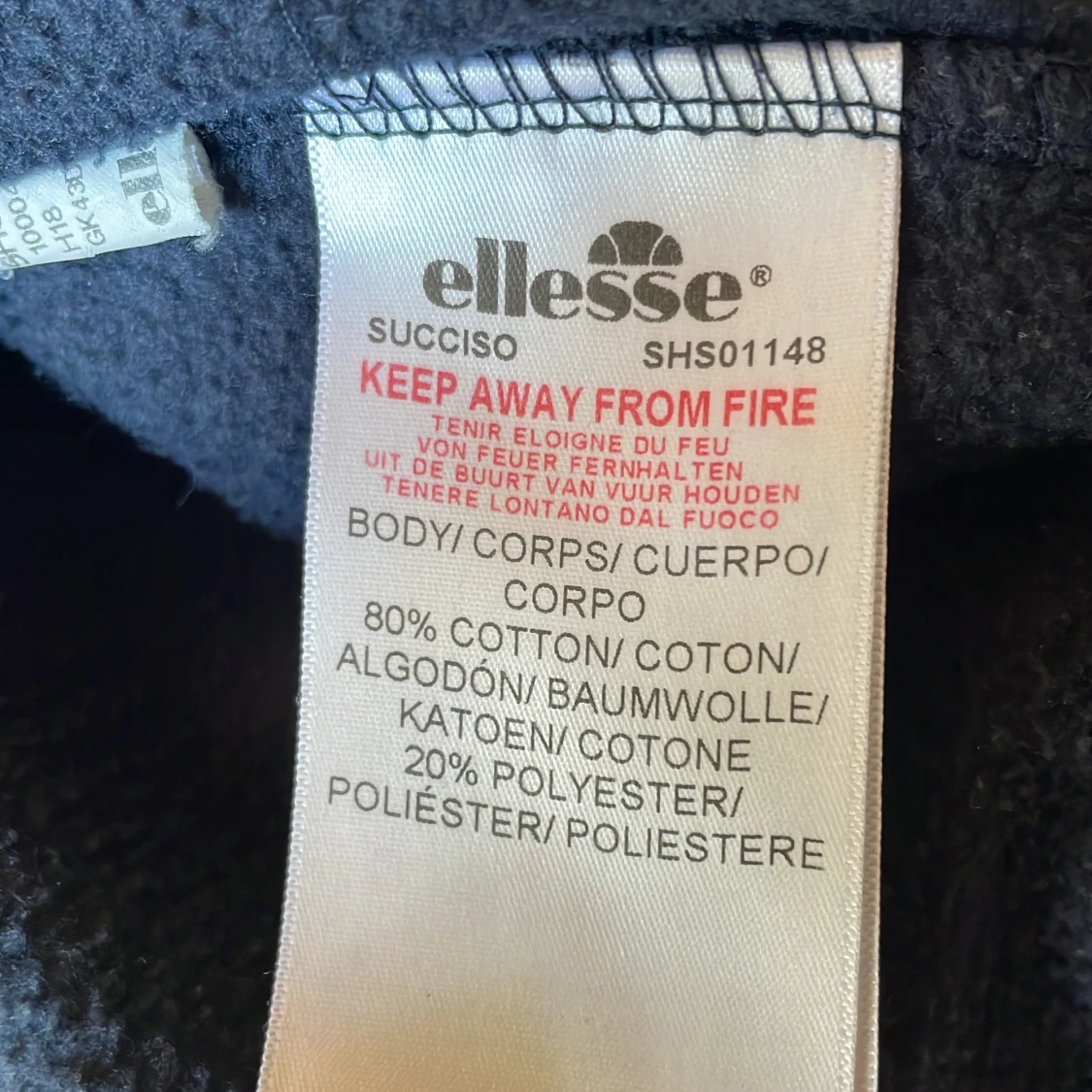 Blå sweatshirt från Ellesse - 4