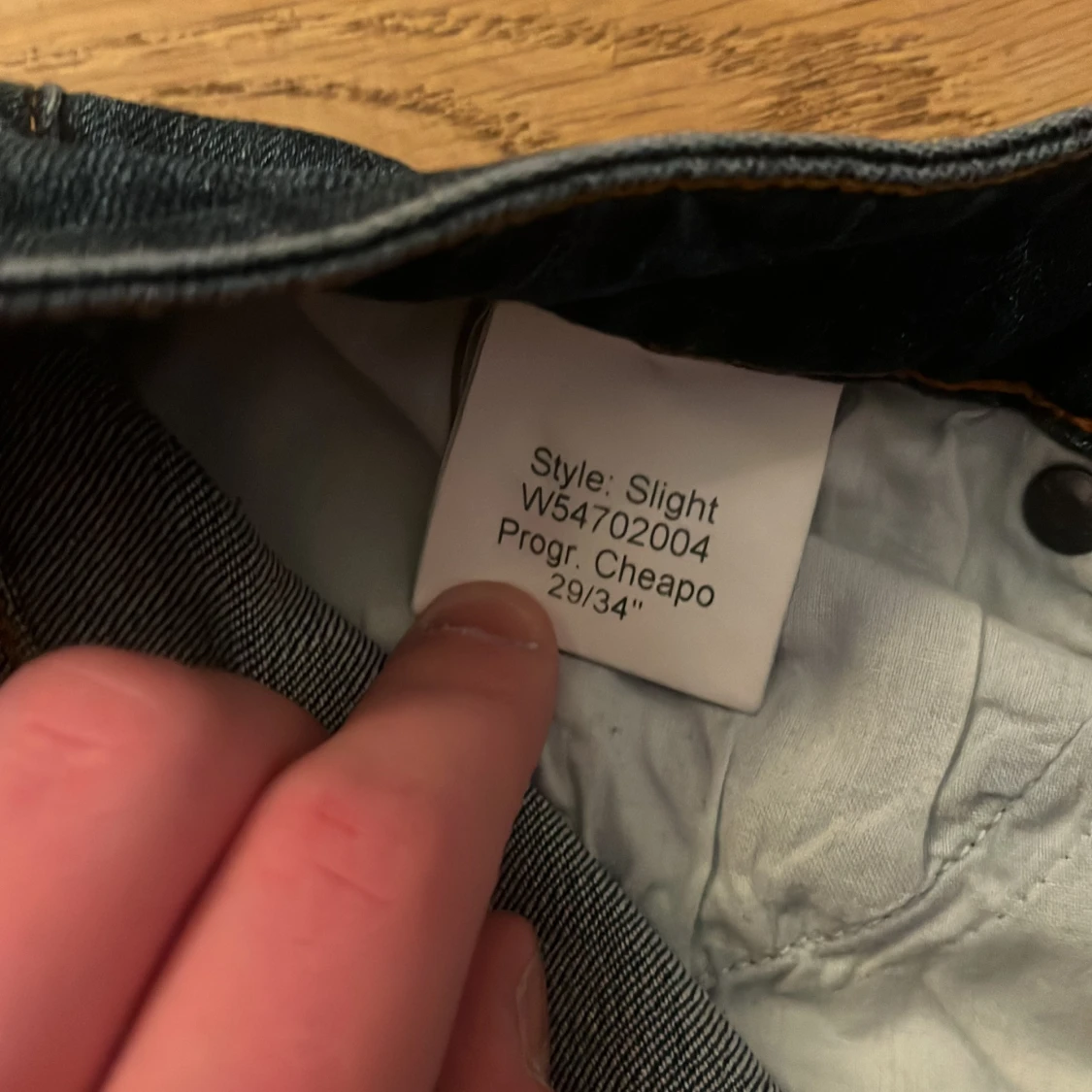 Tiger of Sweden blå jeans straight fit - 4