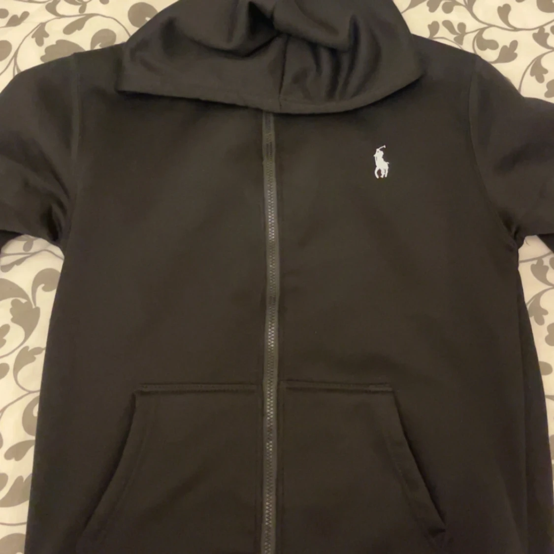 Svart hoodie från Ralph Lauren